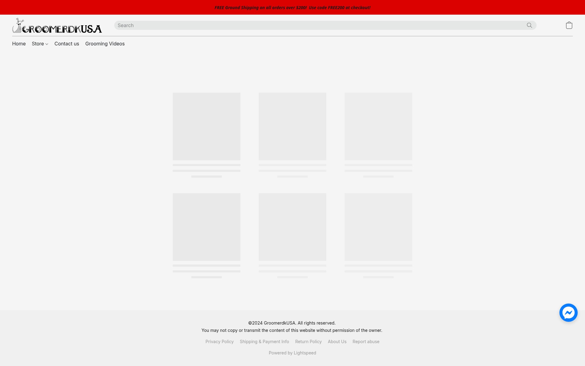 Screenshot of groomerdkusa.com