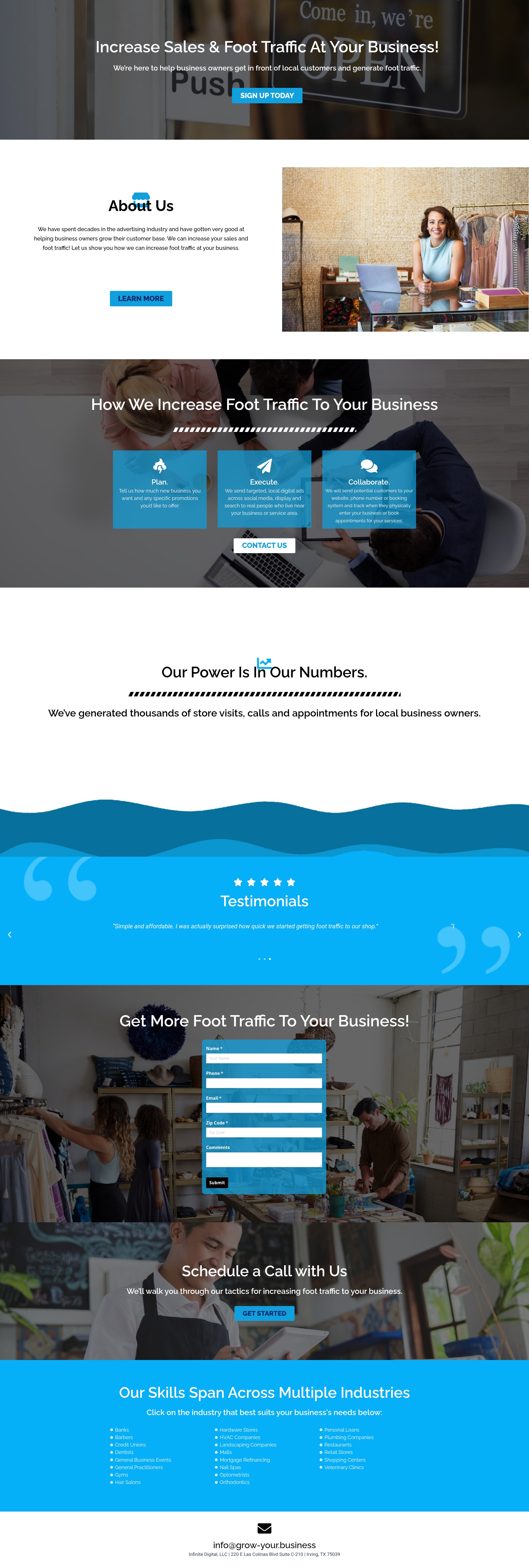 Screenshot of grow-your.business