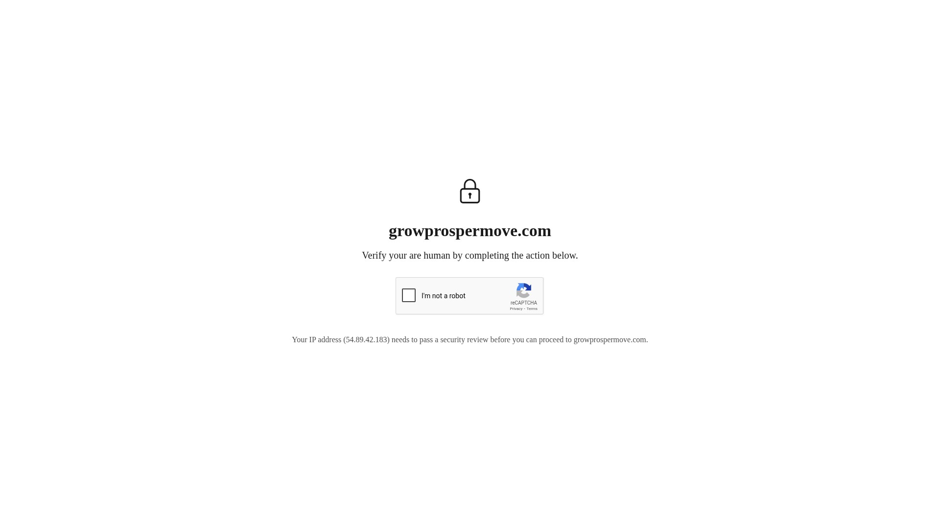 Screenshot of growprospermove.com