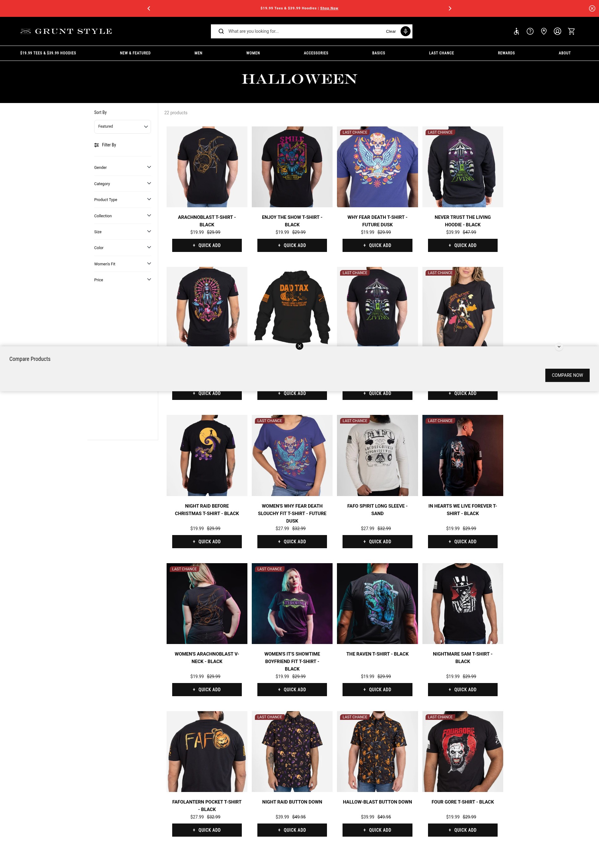 Screenshot of gruntstyle.com