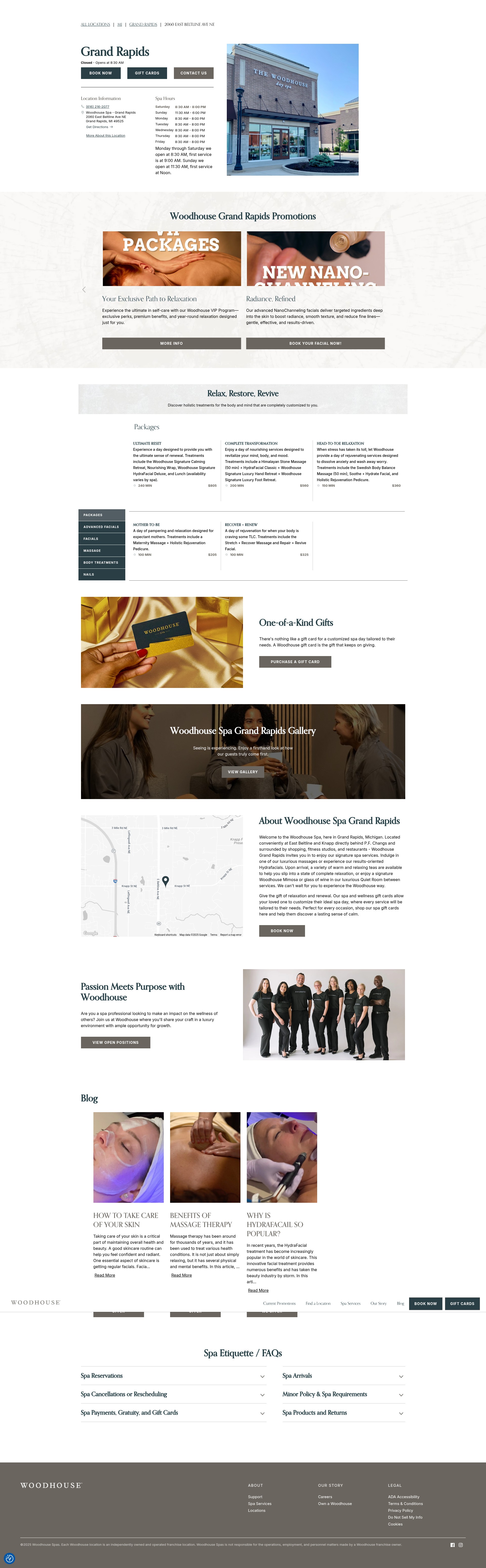 Screenshot of grwoodhouse.com