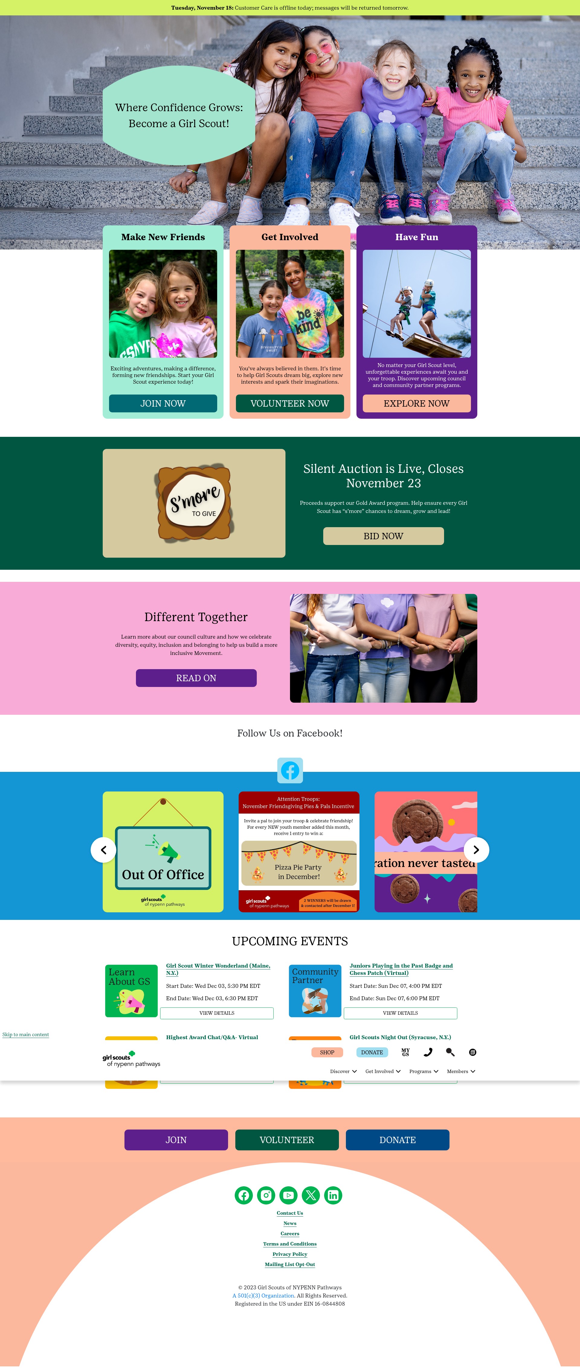 Screenshot of gsnypenn.org