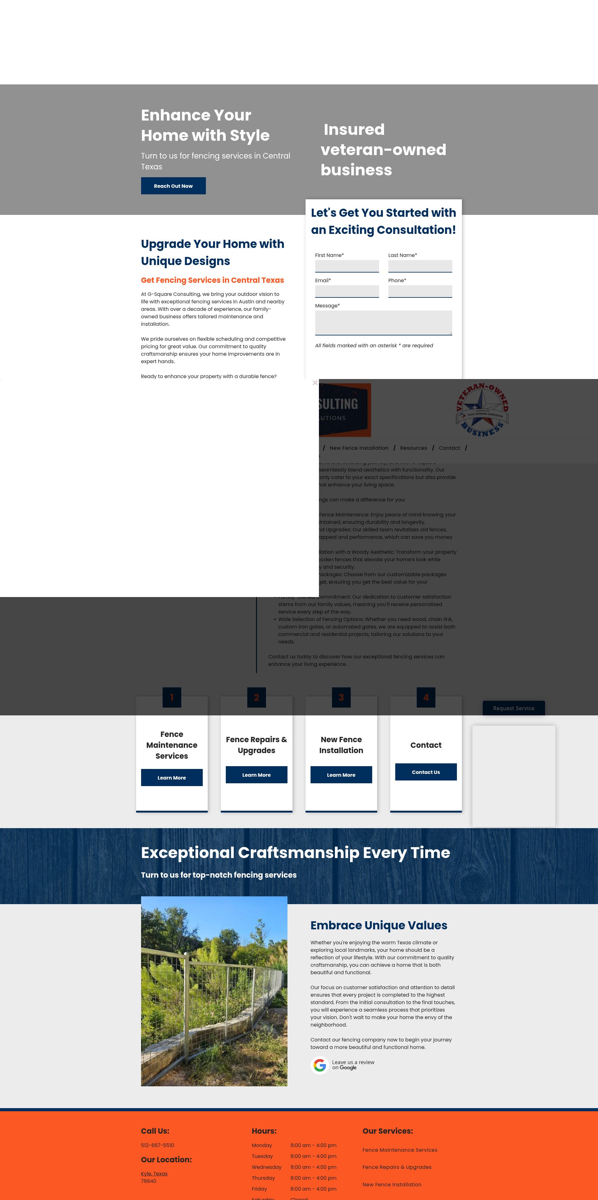 Screenshot of gsquare-info.com