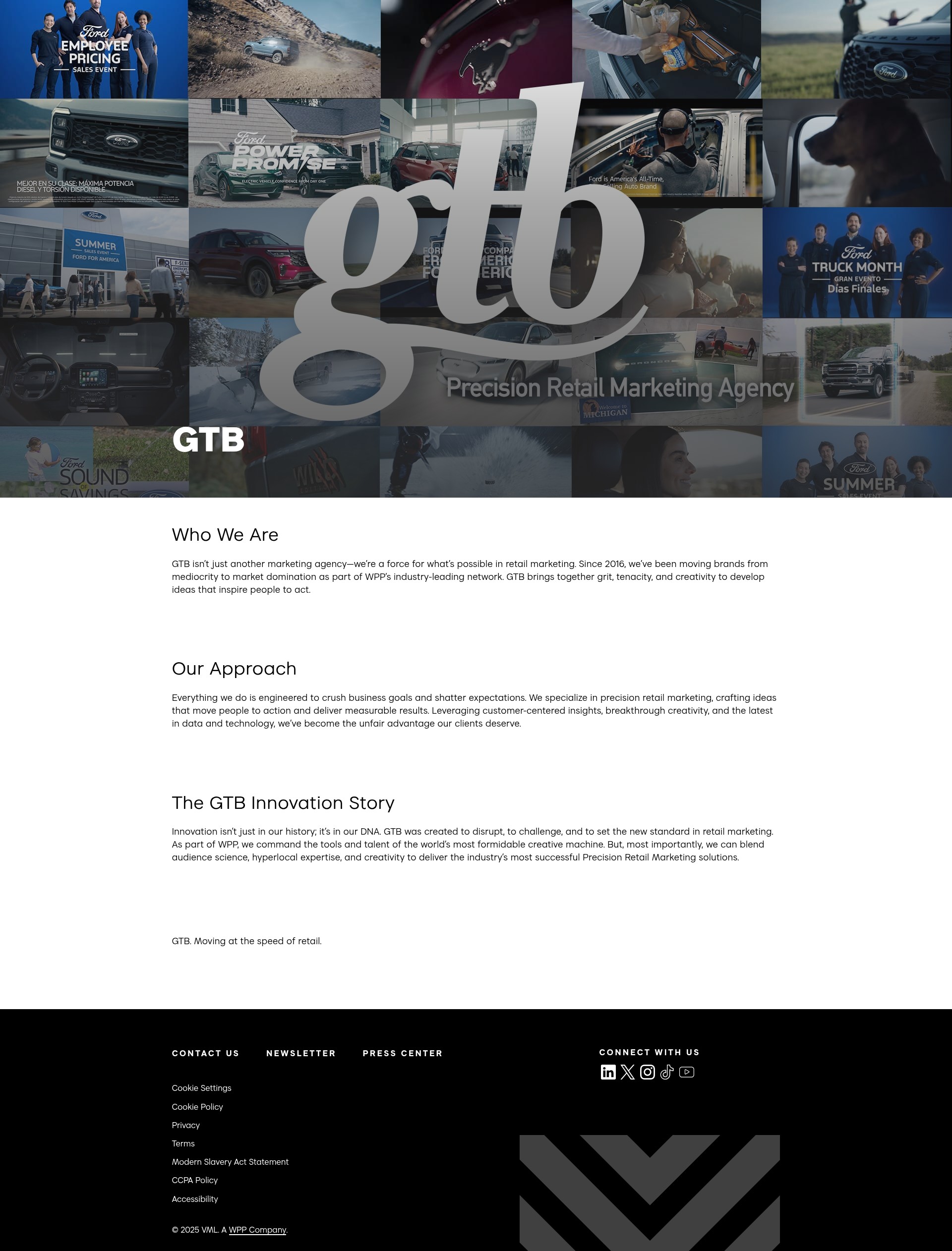 Screenshot of gtb.com