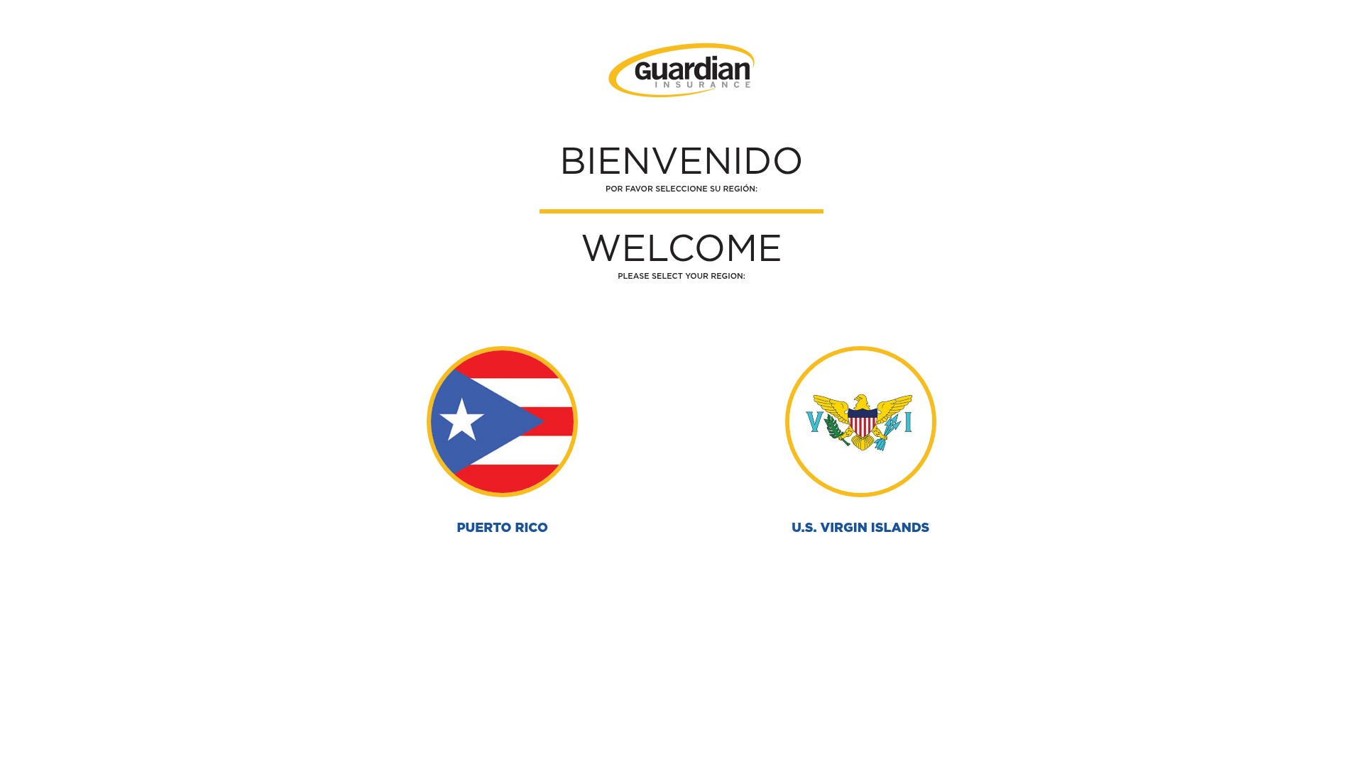 Screenshot of guardianinsurance.com