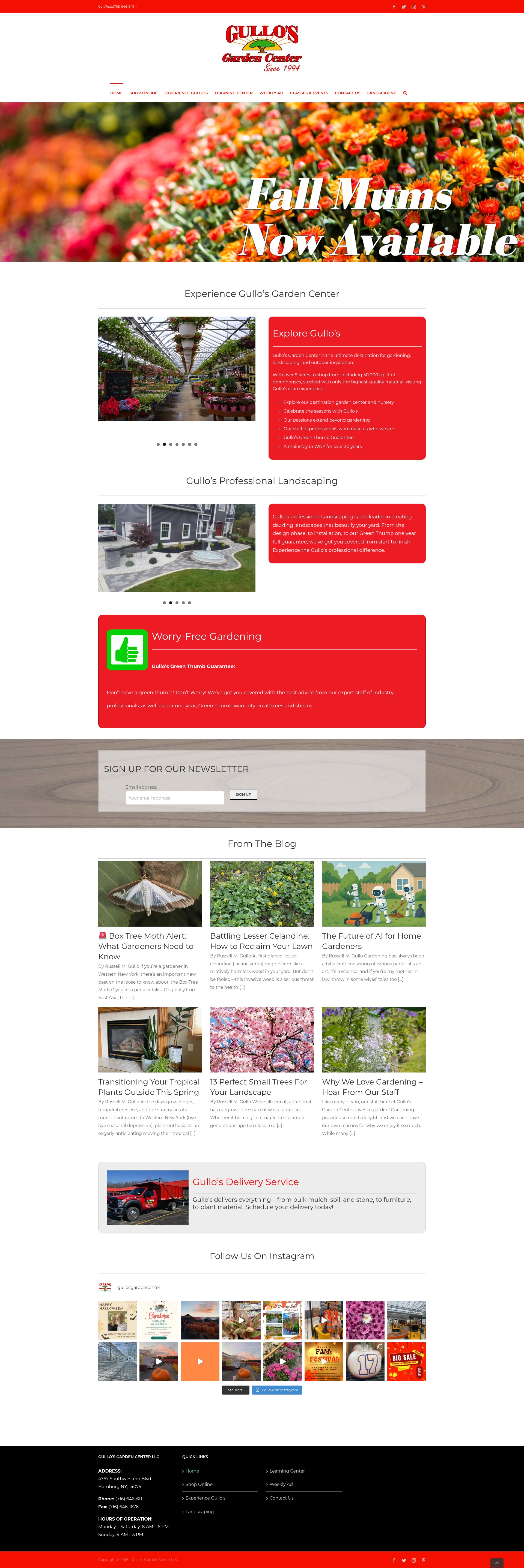 Screenshot of gullosgc.com
