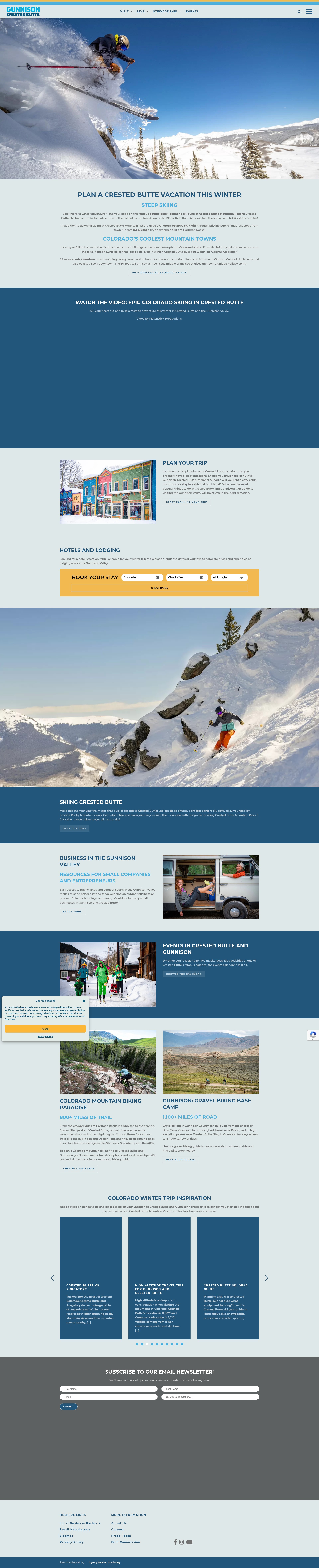 Screenshot of gunnisoncrestedbutte.com
