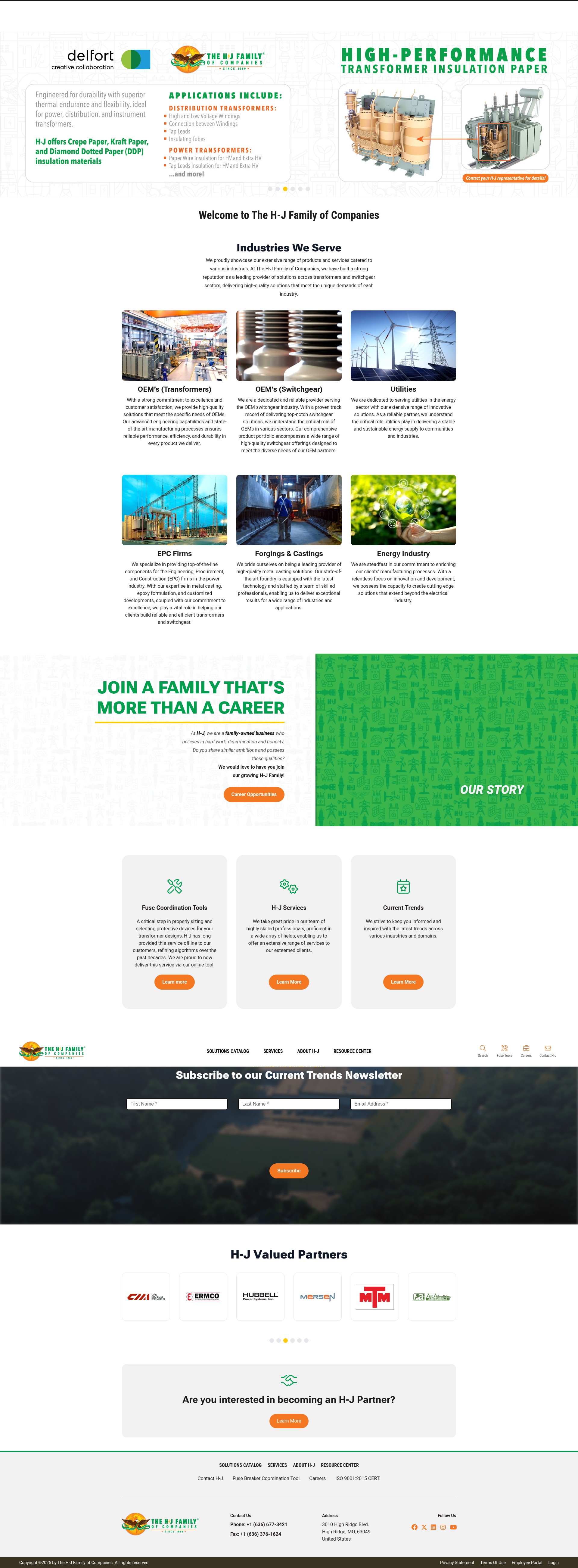 Screenshot of h-j.com