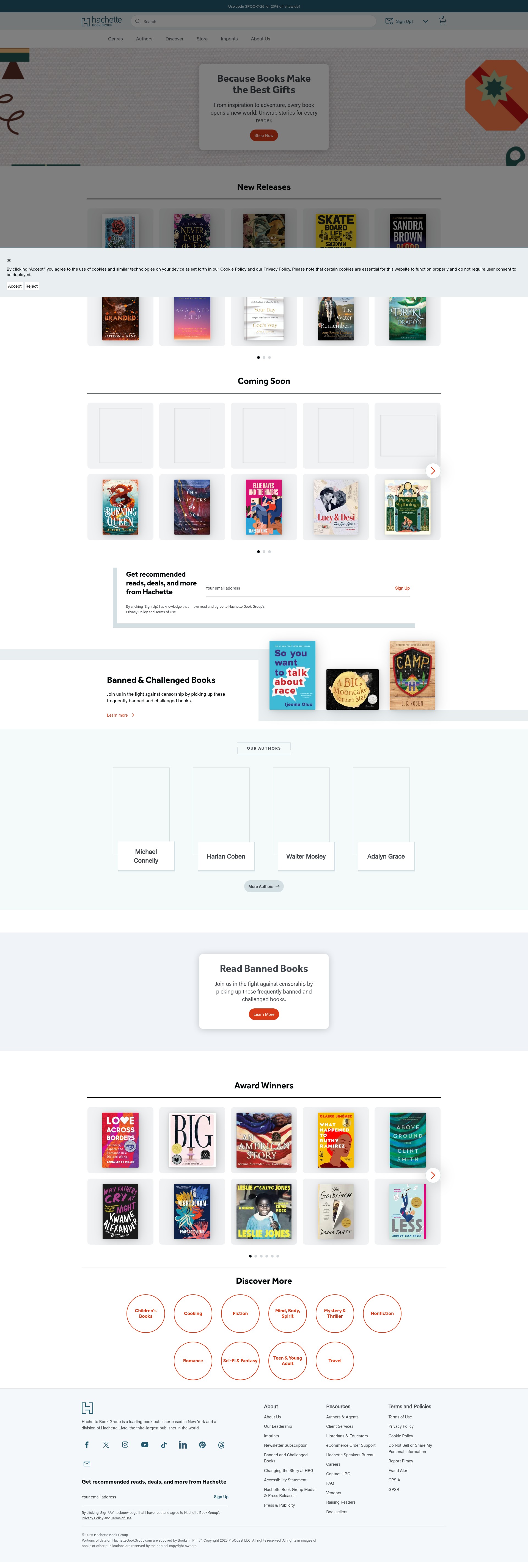 Screenshot of hachettebookgroup.com