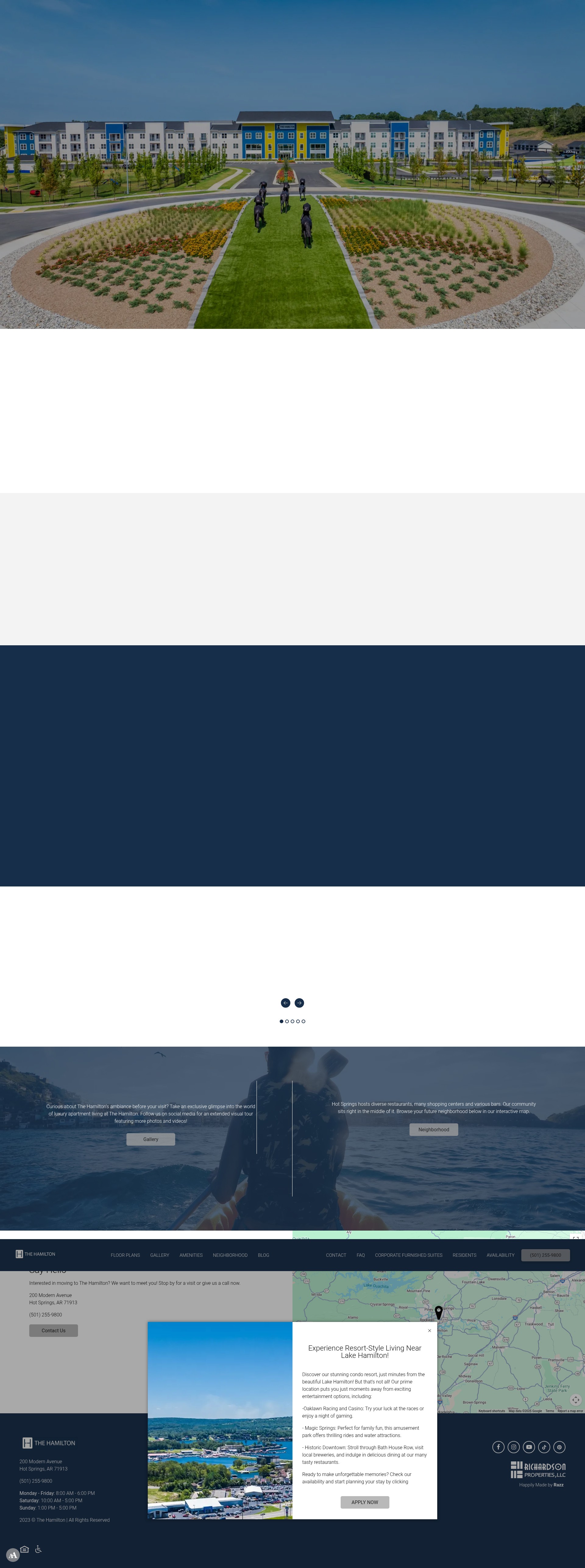 Screenshot of hamiltonhotsprings.com