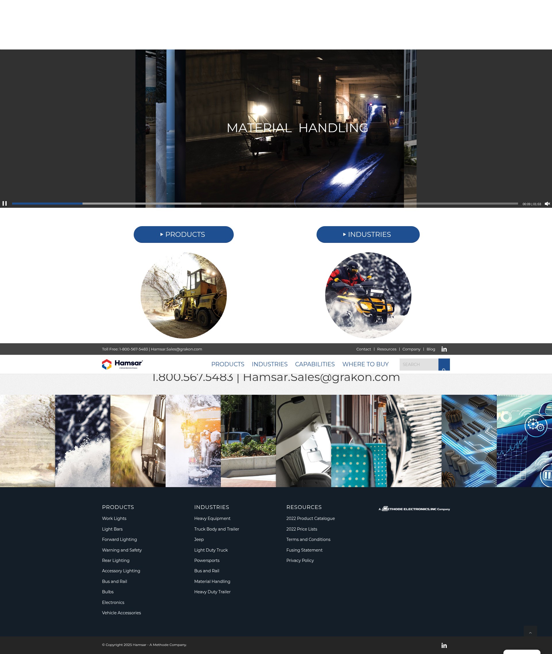 Screenshot of hamsar.com