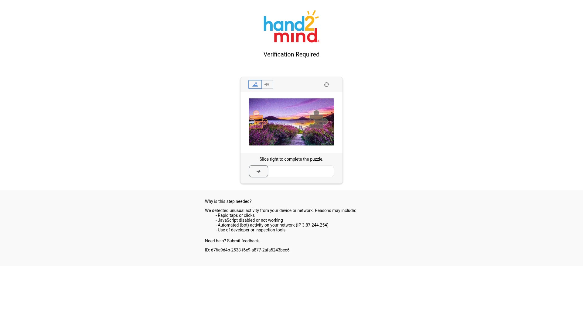 Screenshot of hand2mind.com