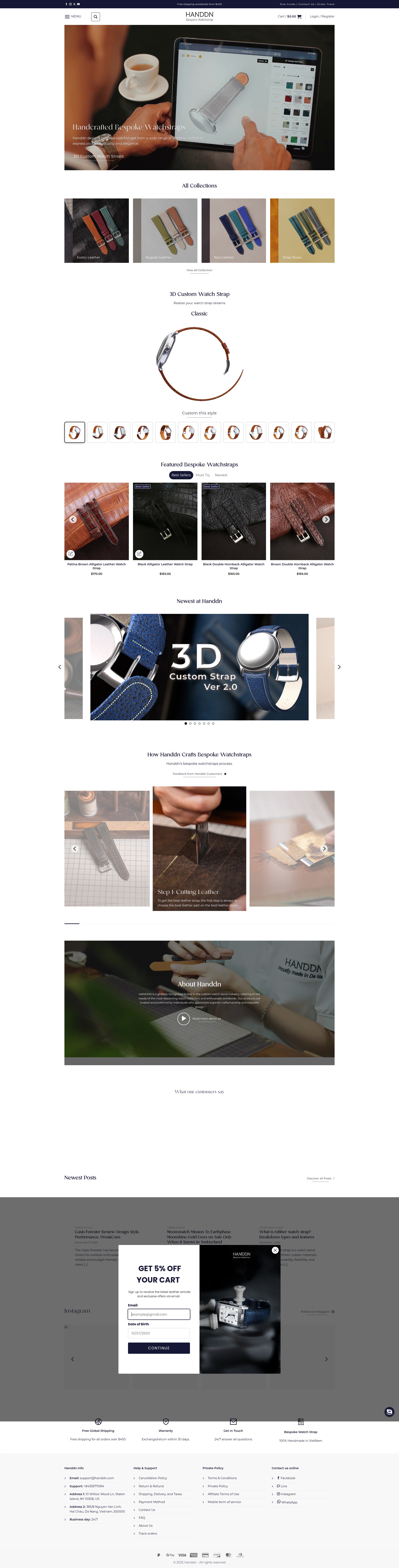 Screenshot of handdn.com