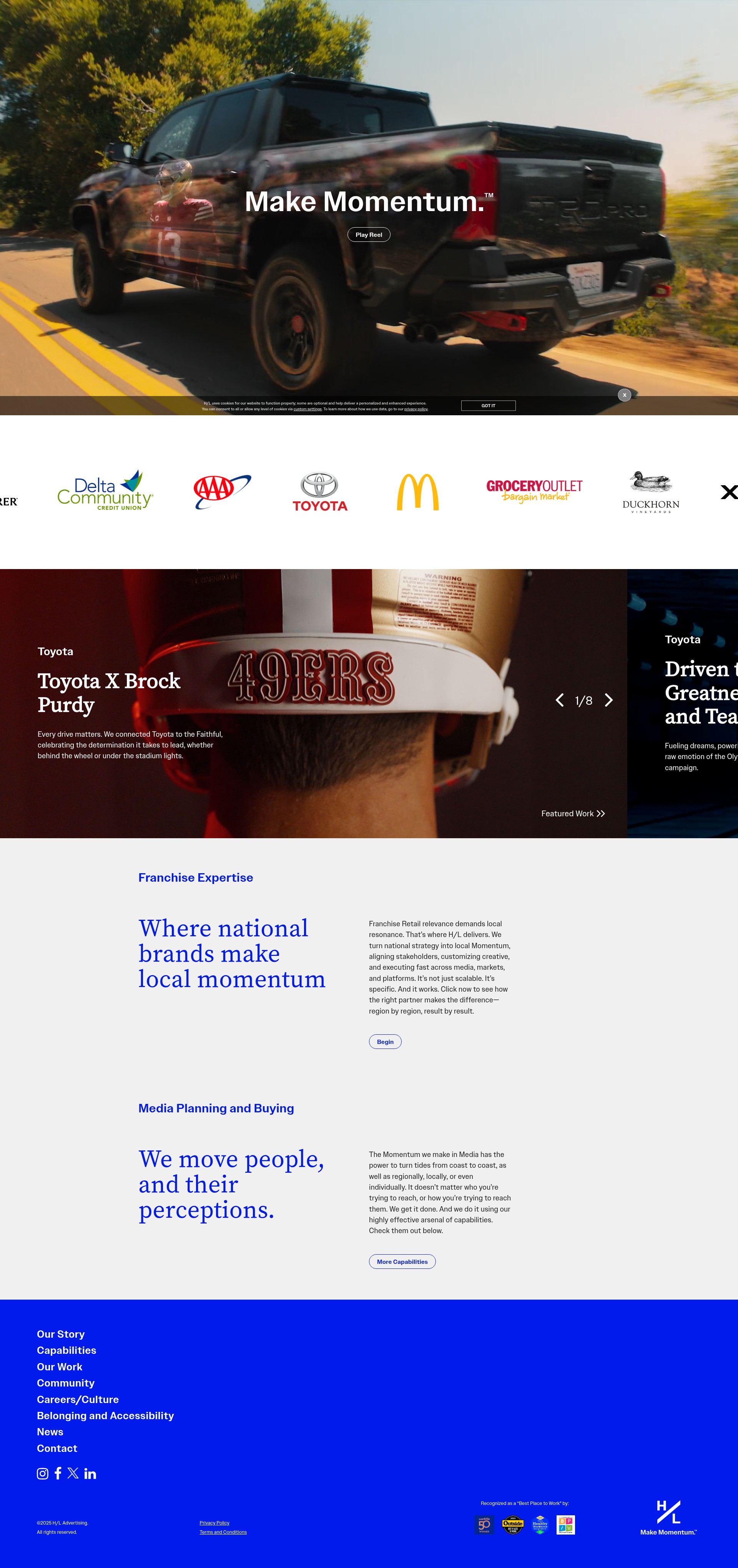 Screenshot of handlpartners.com