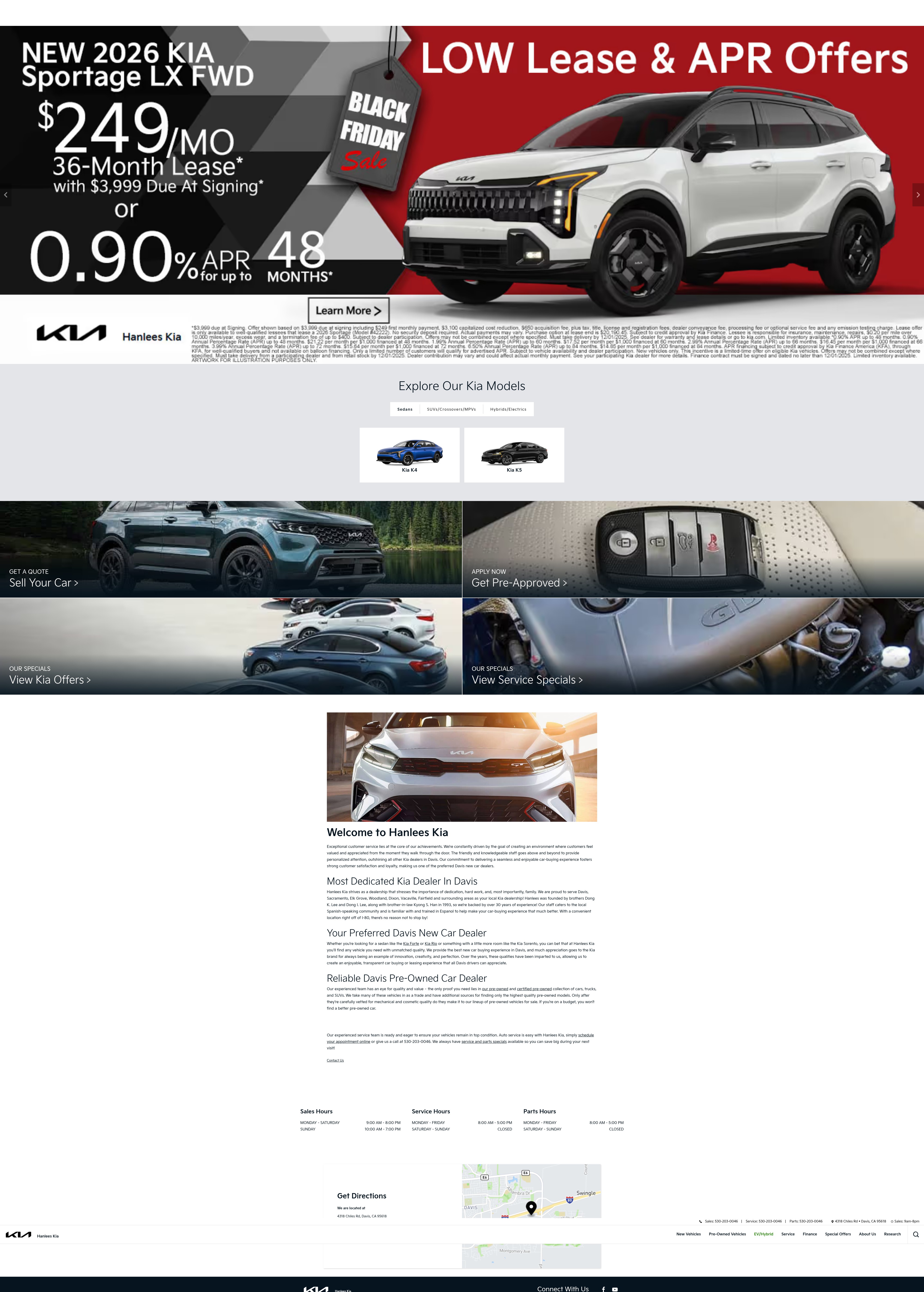 Screenshot of hanleesdaviskia.com