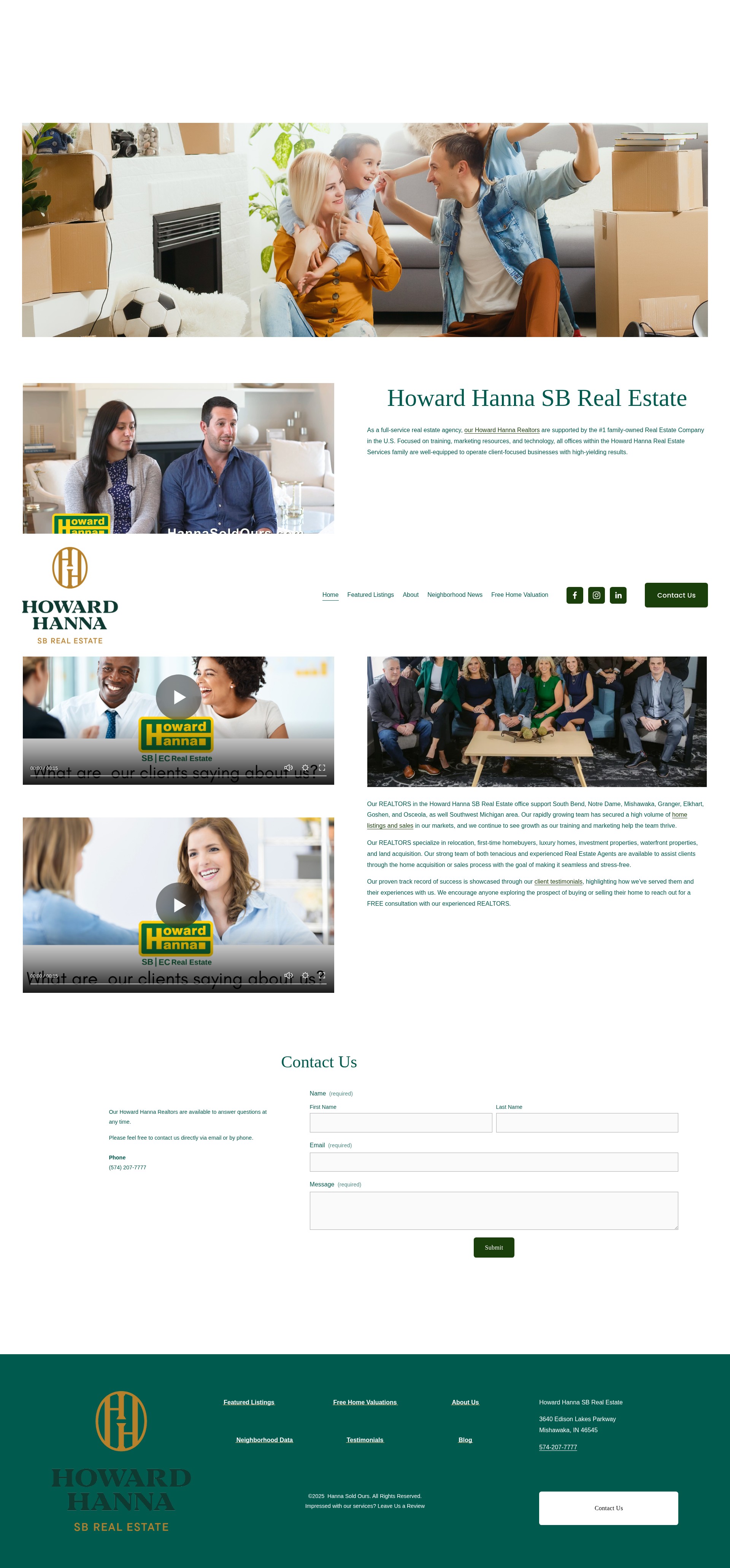 Screenshot of hannasoldours.com
