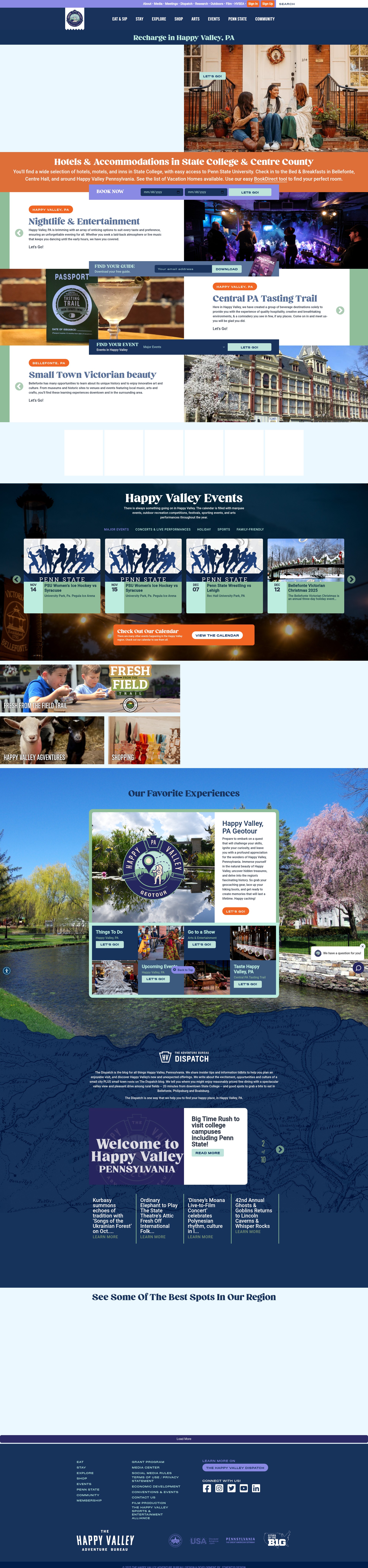 Screenshot of happyvalley.com