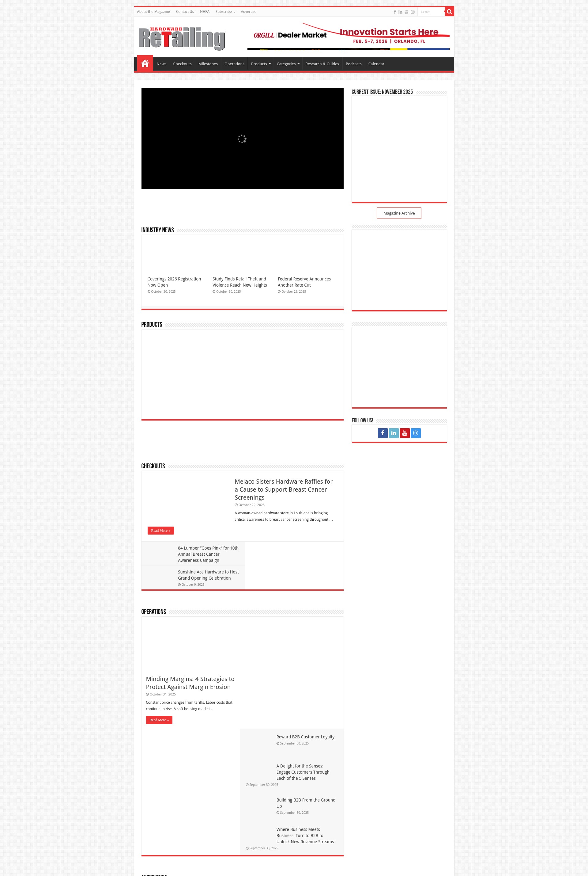 Screenshot of hardwareretailing.com