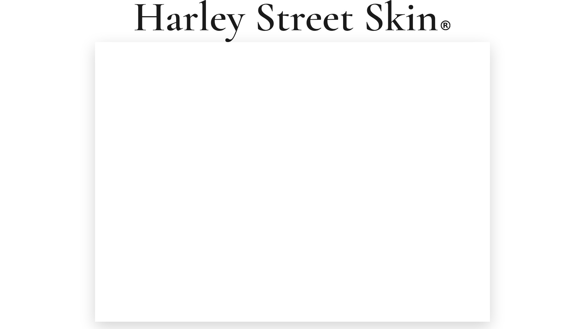 Screenshot of harleystreetskinclinic.com