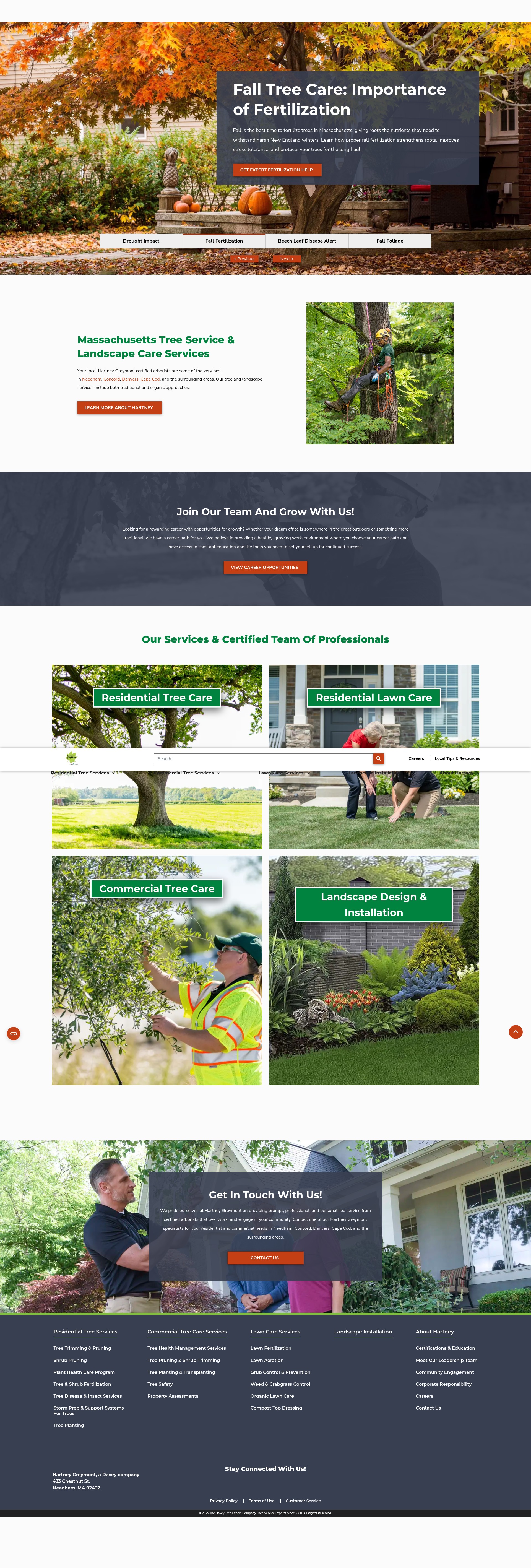 Screenshot of hartney.com