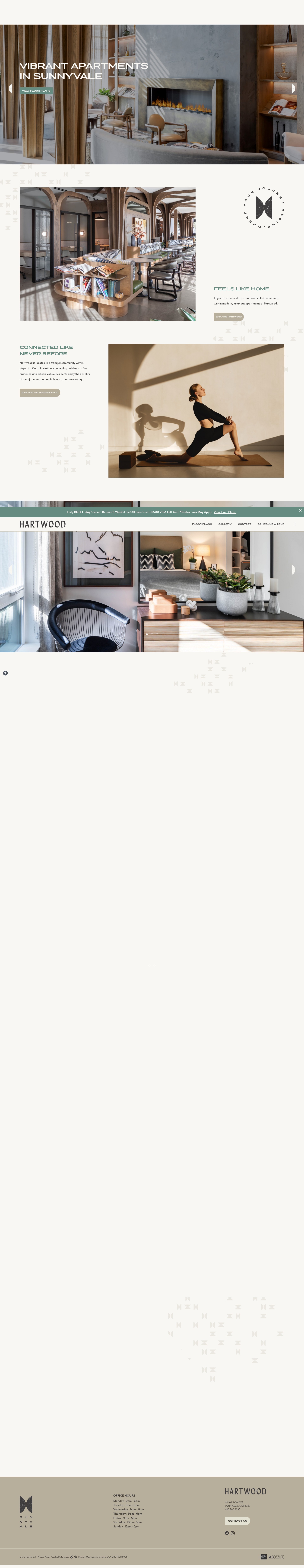 Screenshot of hartwoodsunnyvale.com