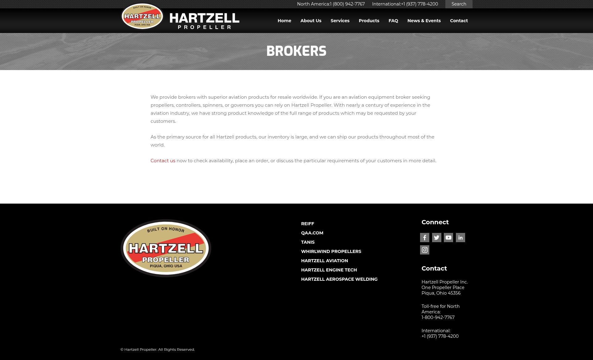 Screenshot of hartzellprop.com