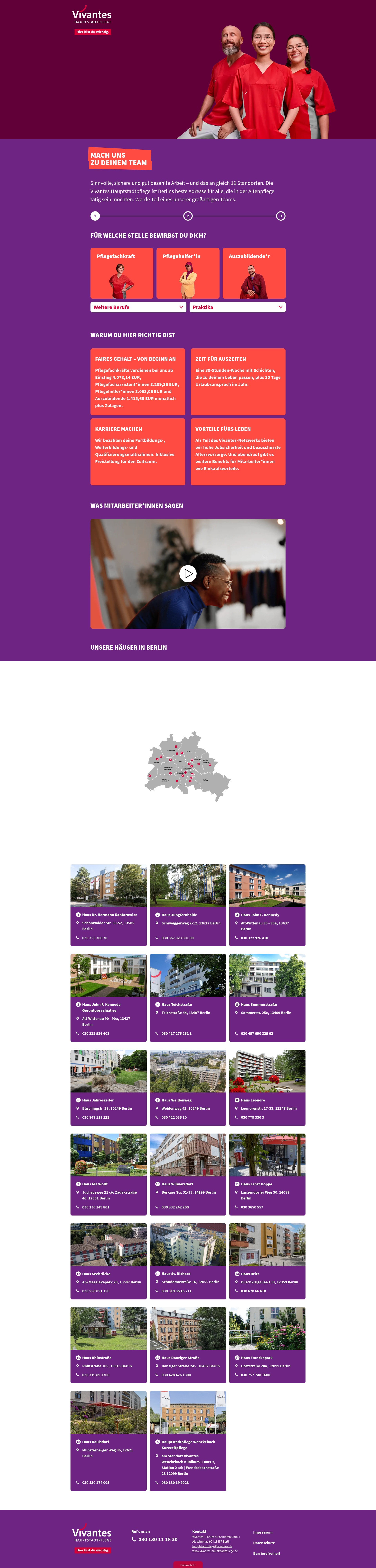 Screenshot of hauptstadtpflege-jobs.de