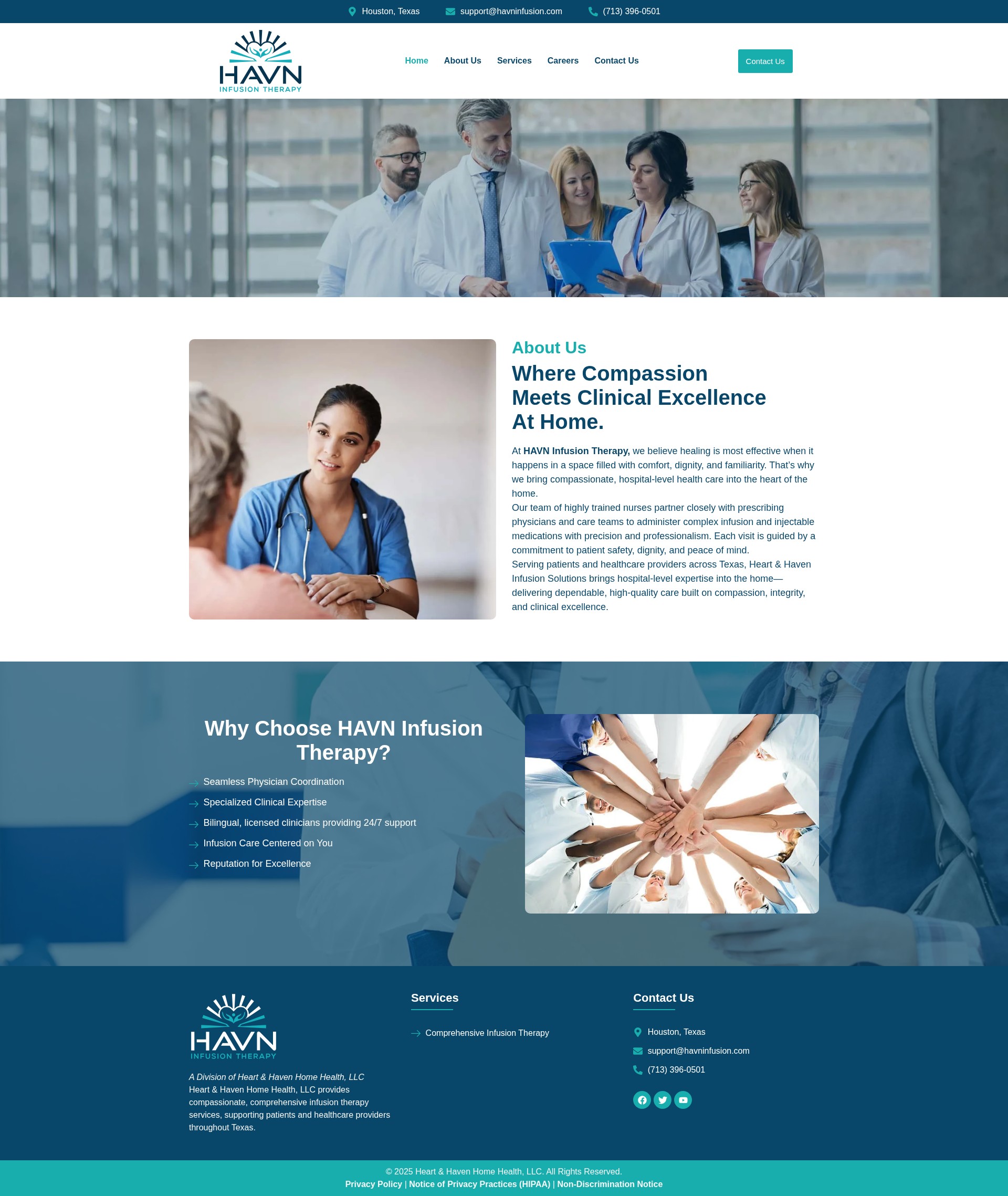 Screenshot of havninfusion.com