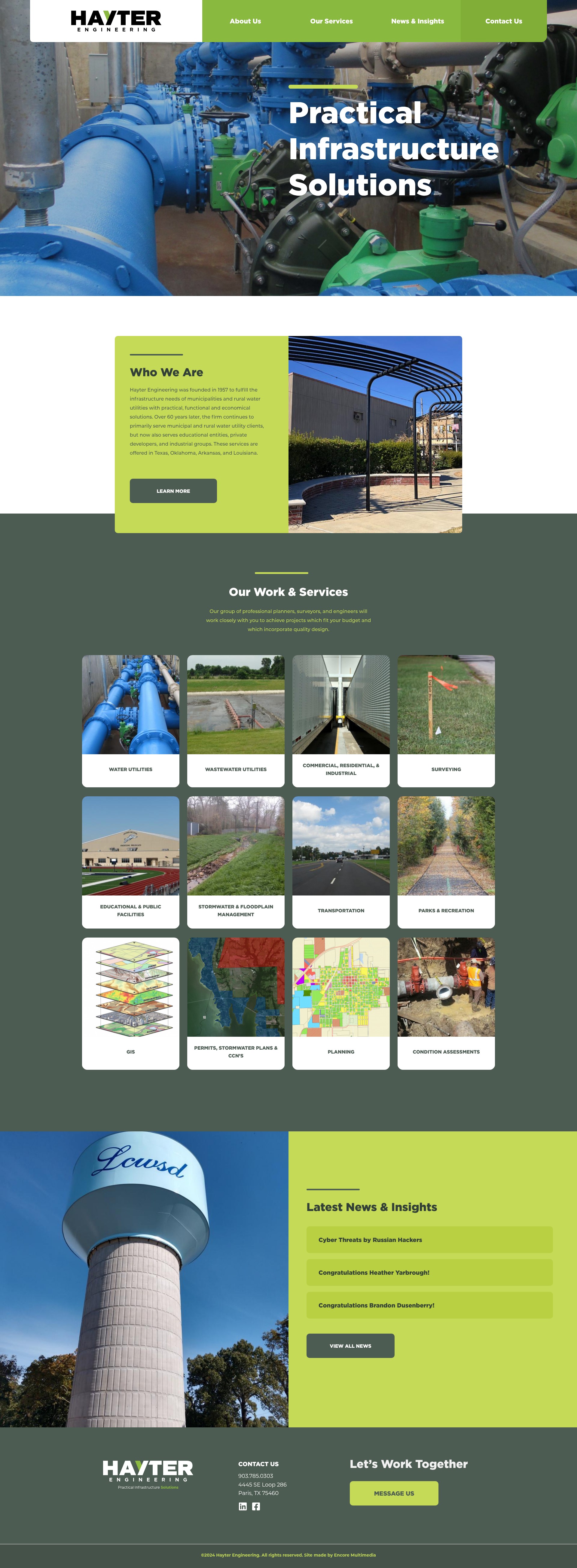 Screenshot of haytereng.com