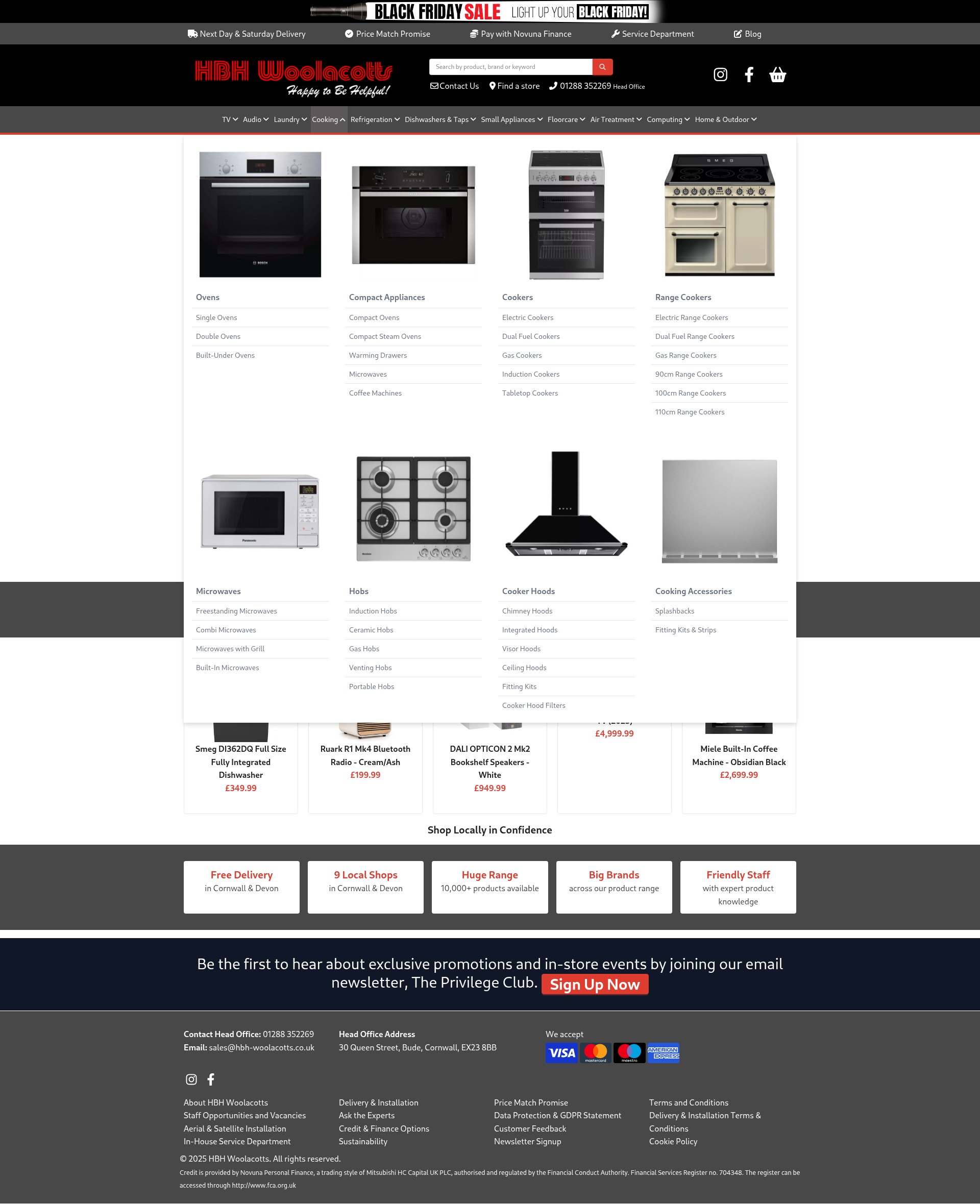 Screenshot of hbh-woolacotts.co.uk