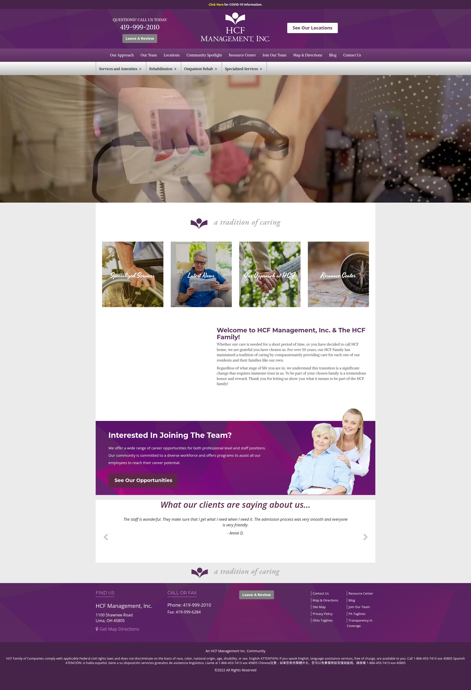 Screenshot of hcfinc.com