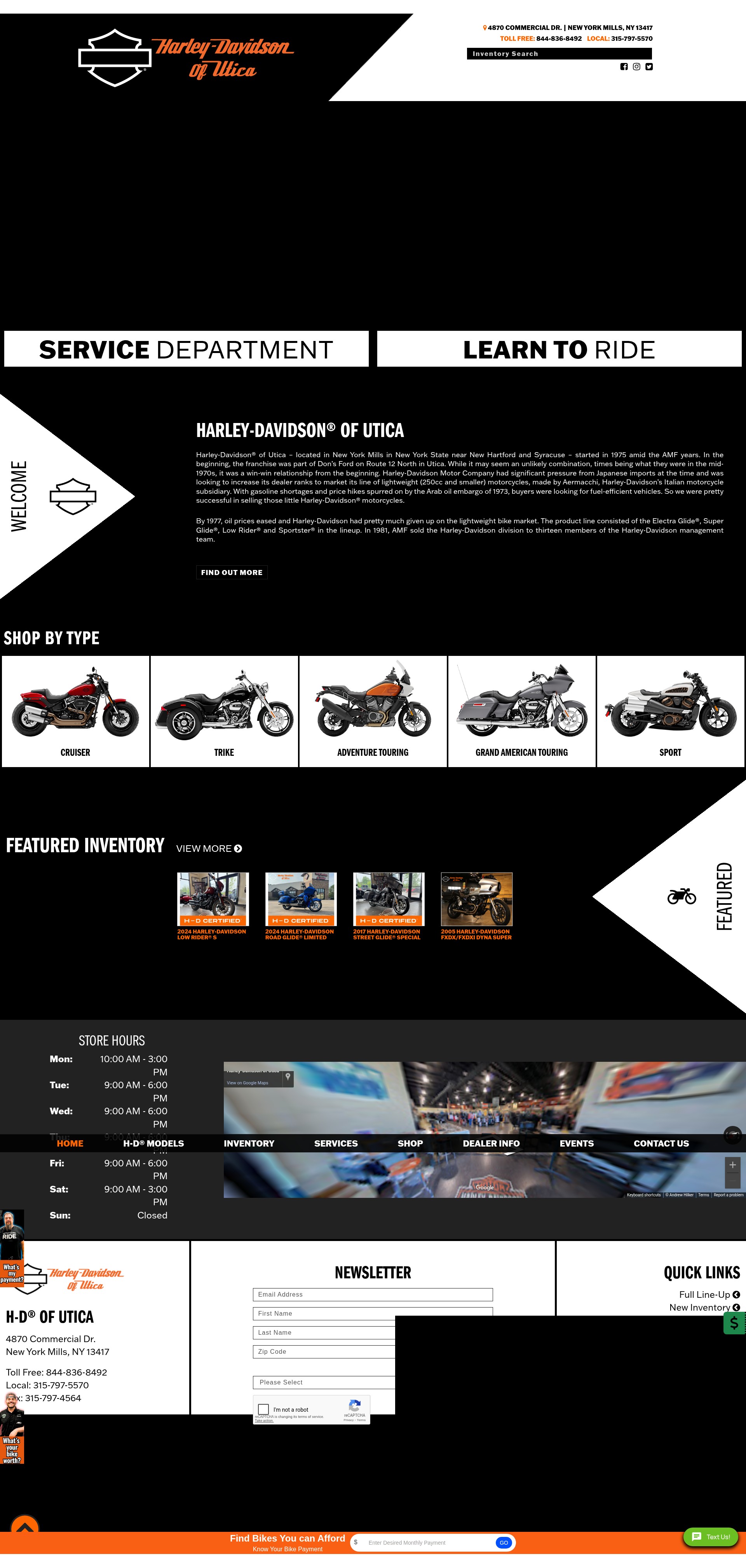 Screenshot of hdutica.com