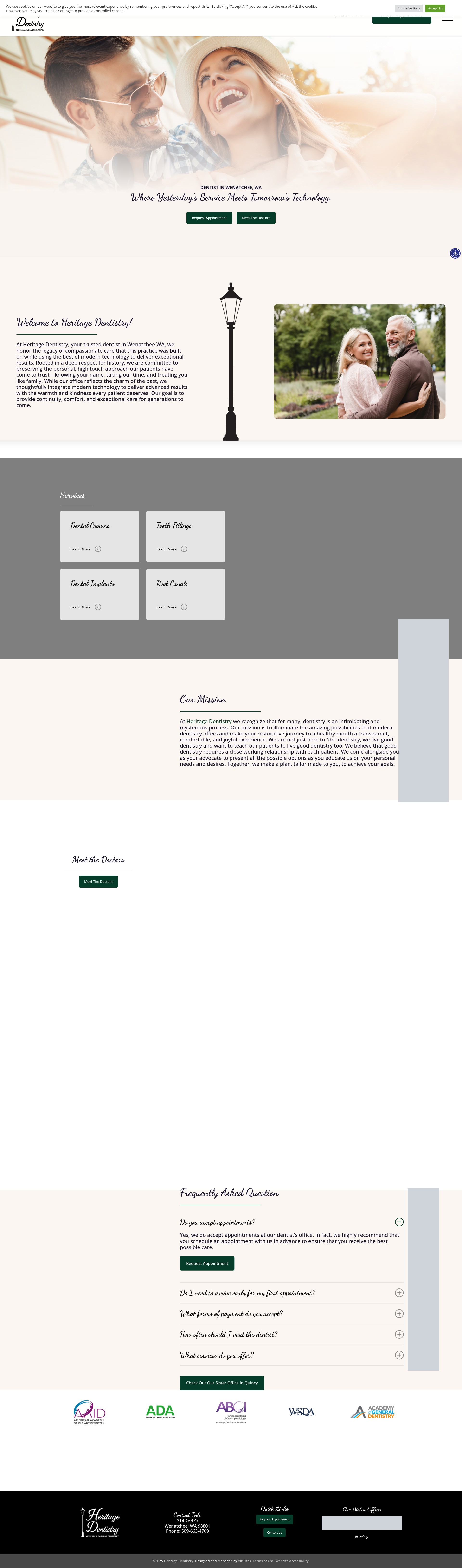 Screenshot of hdwenatchee.com