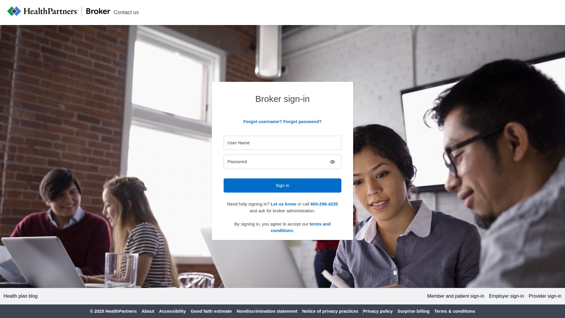 Screenshot of healthpartners.com