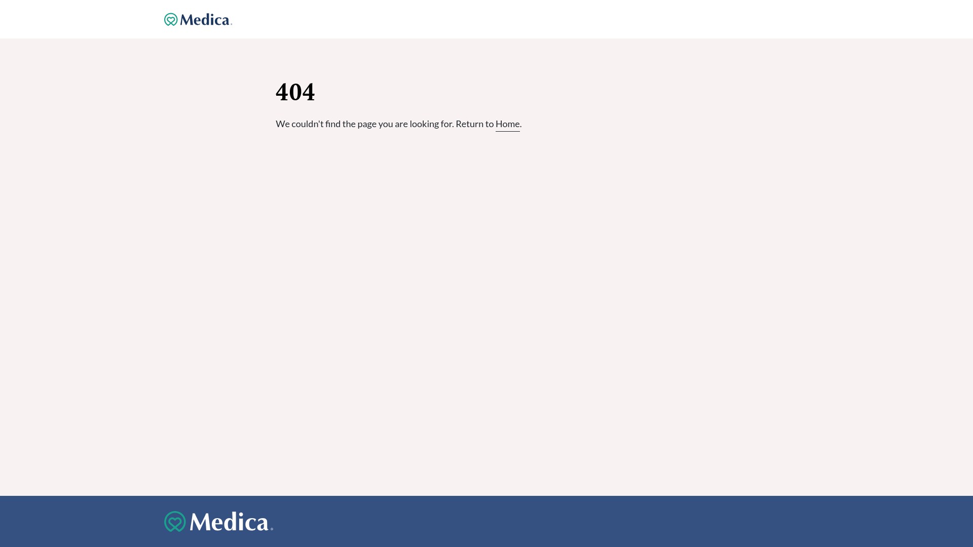 Screenshot of healthplans.medica.com