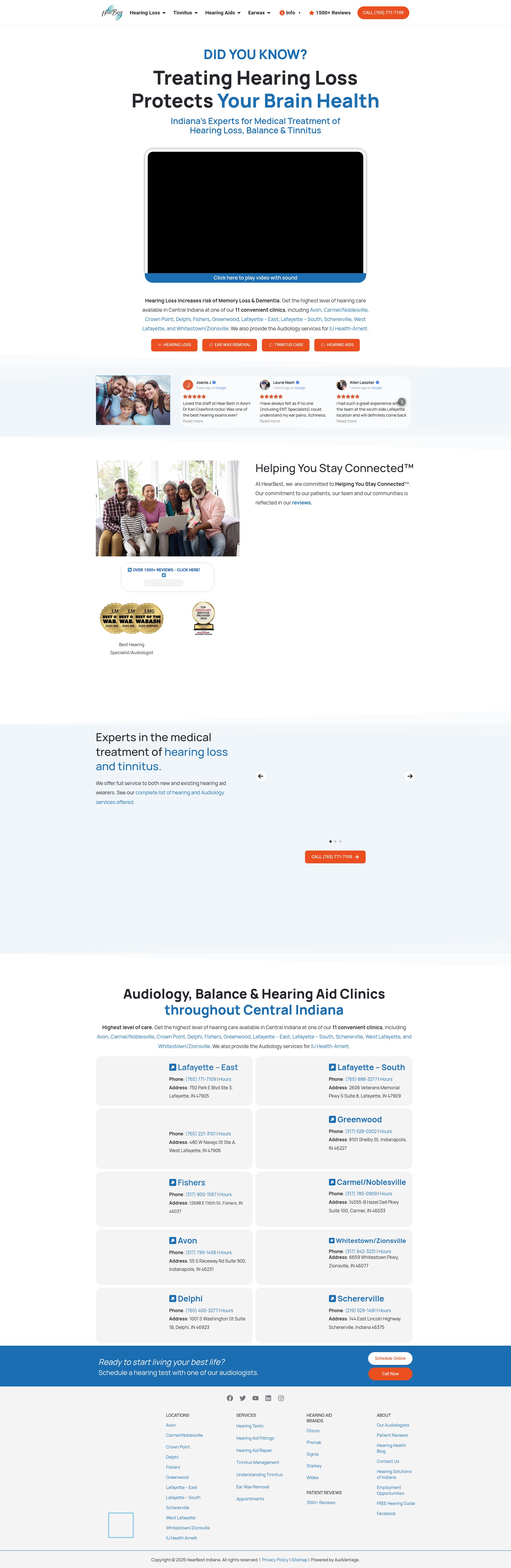 Screenshot of hearbest.com