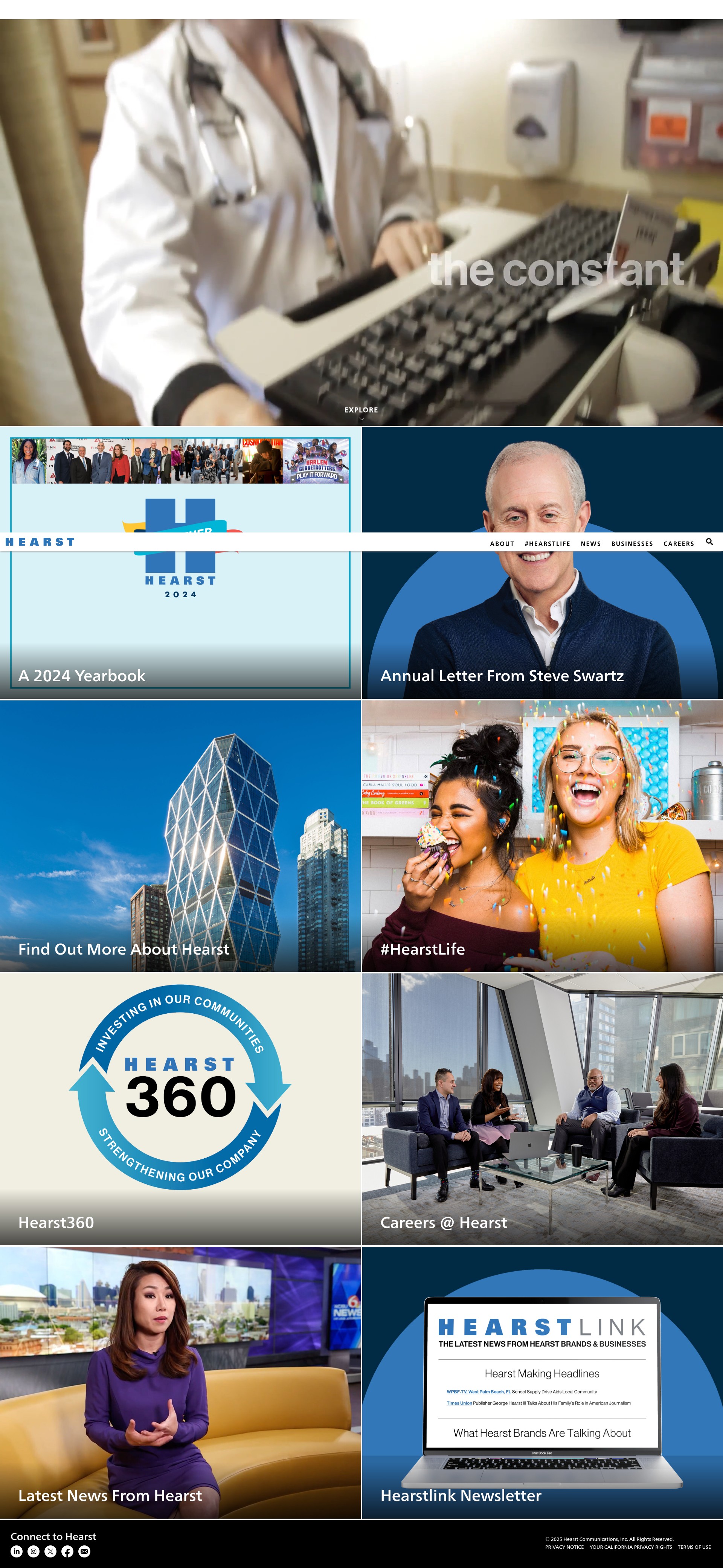 Screenshot of hearst.com