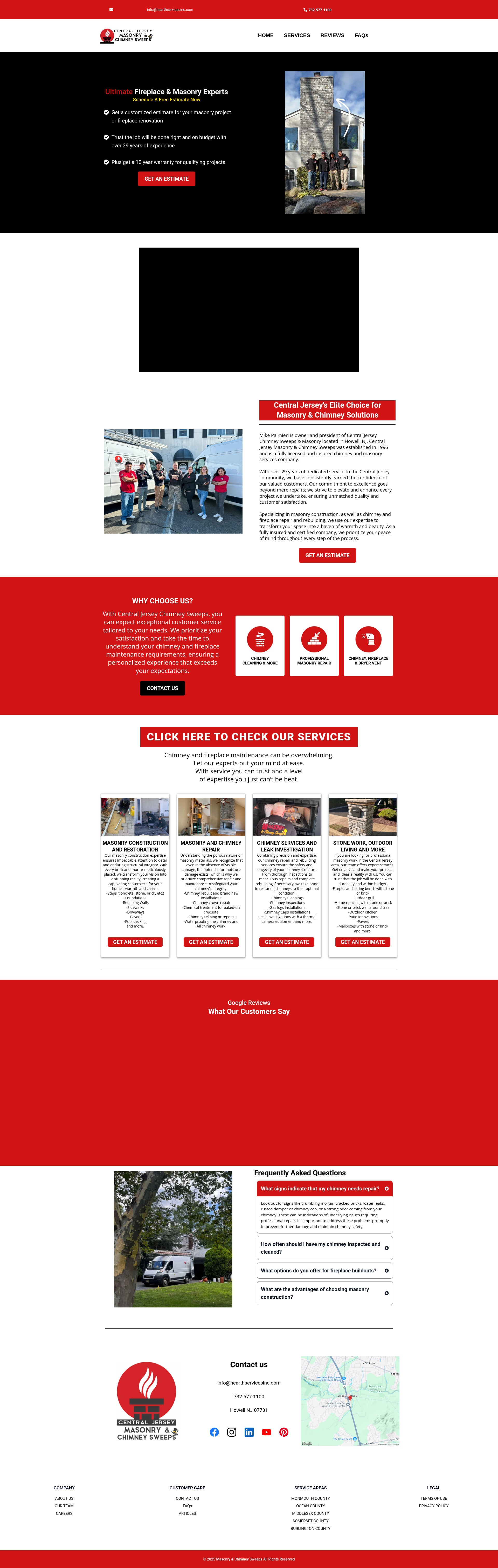 Screenshot of hearthservicesinc.com