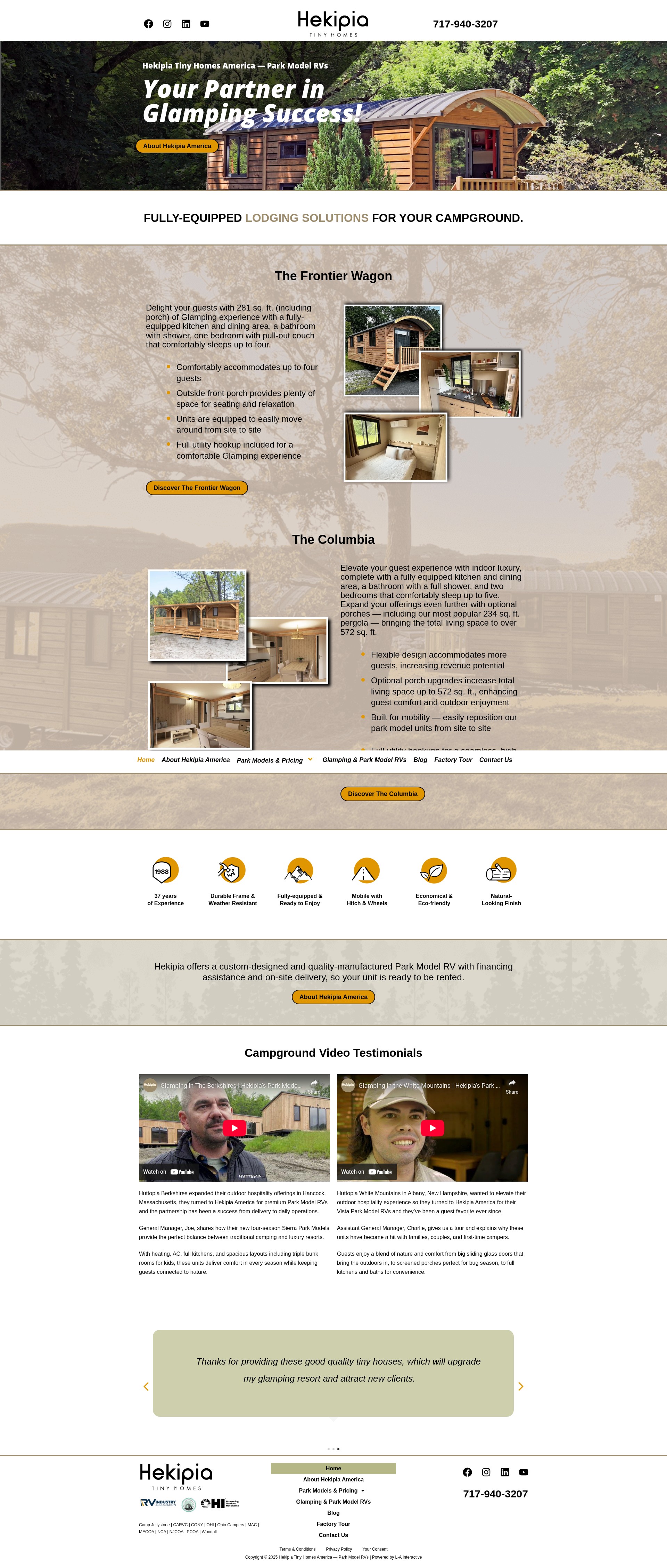 Screenshot of hekipiaamerica.com