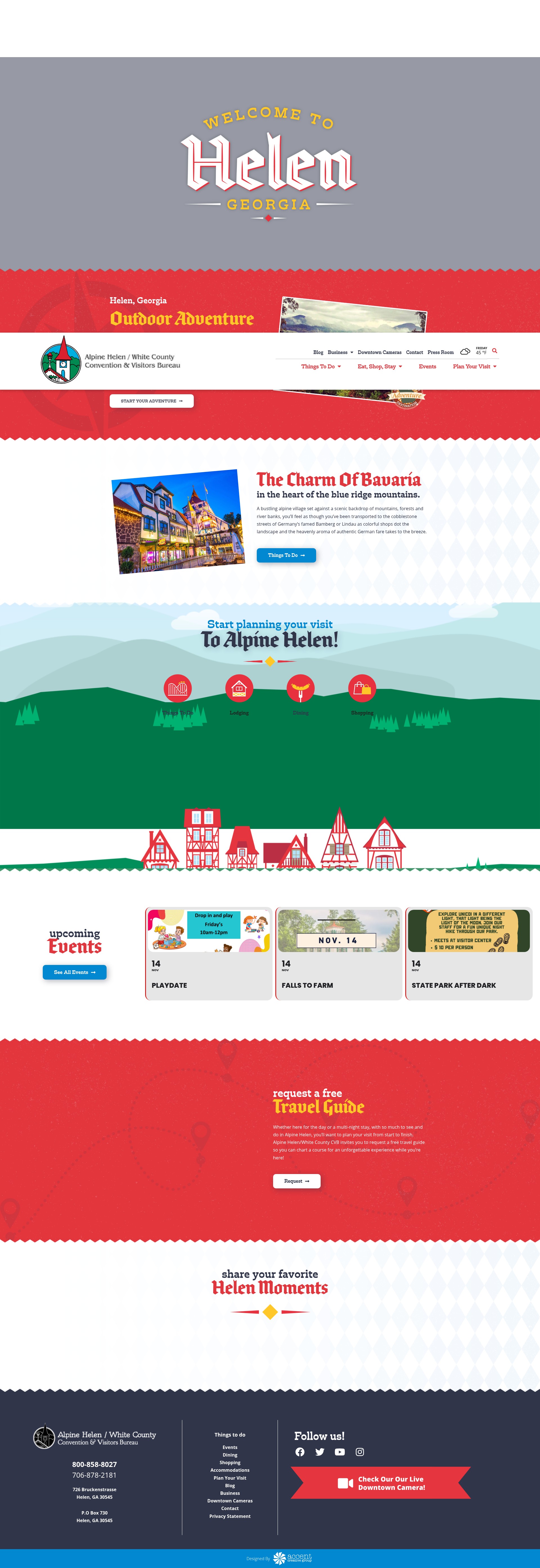 Screenshot of helenga.org