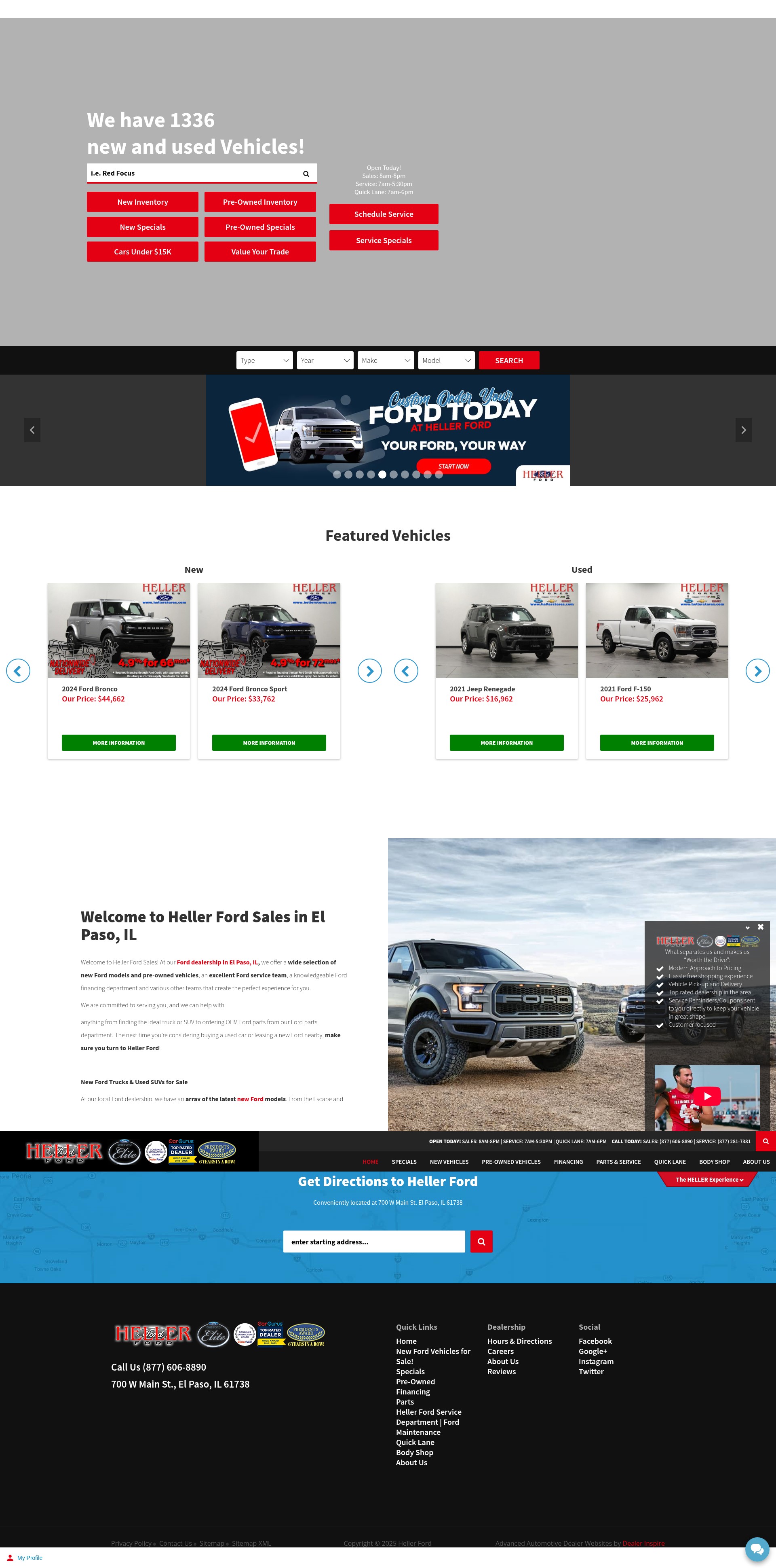 Screenshot of hellerford.com