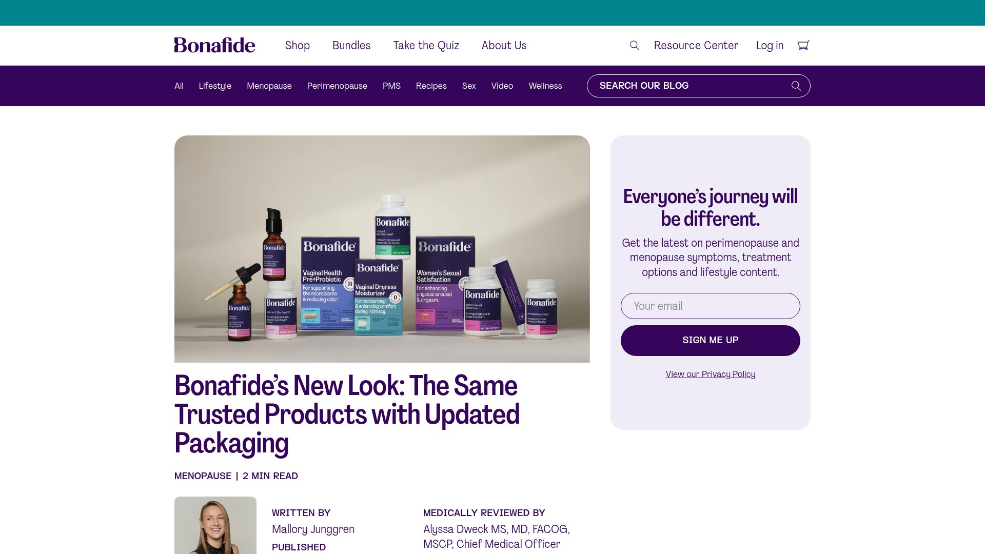 Screenshot of hellobonafide.com