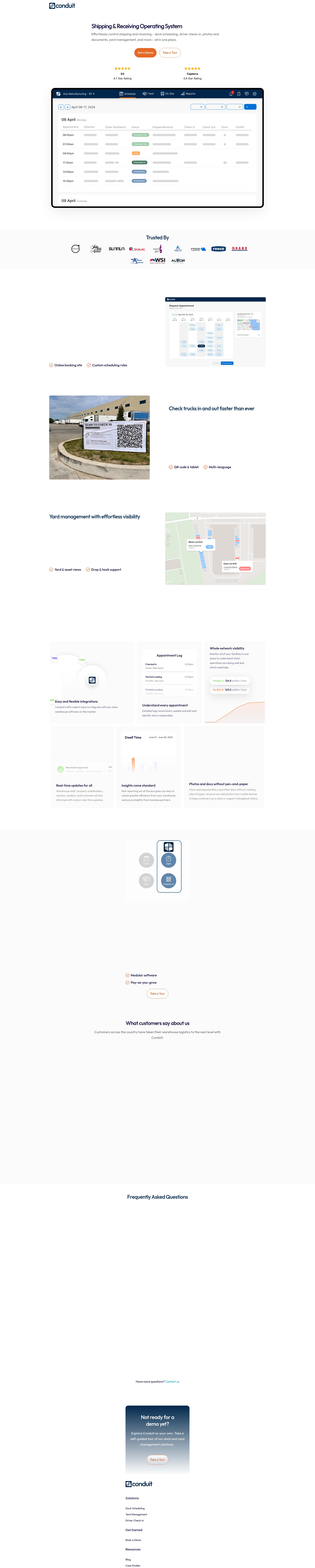 Screenshot of helloconduit.com