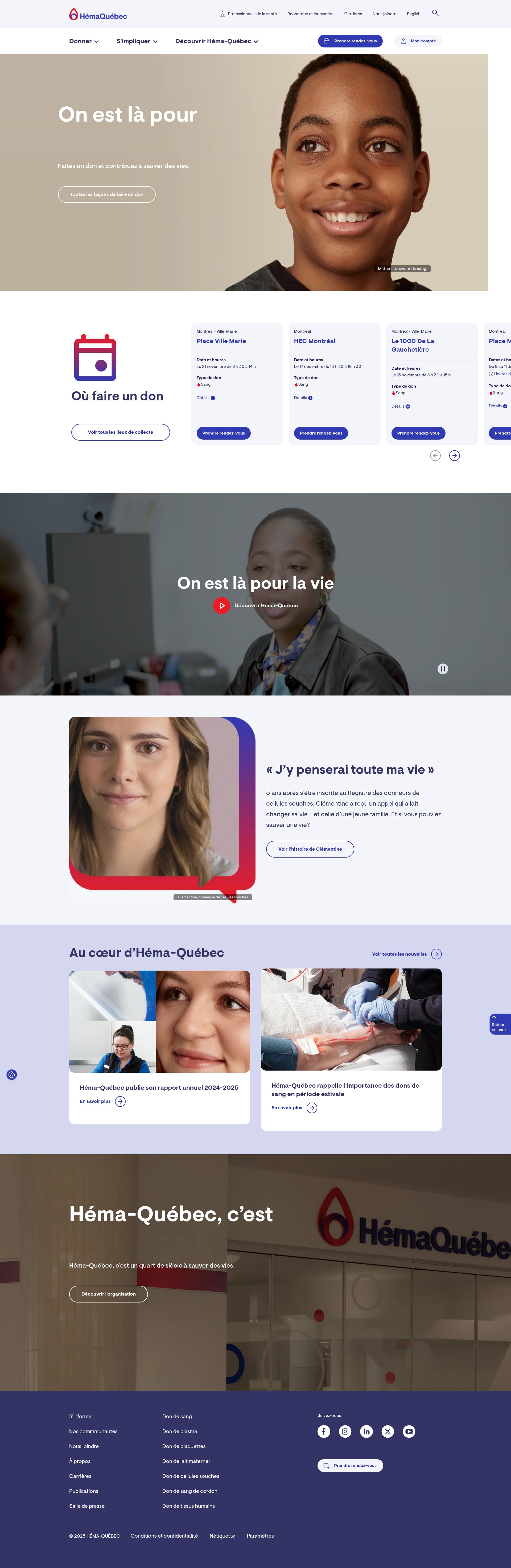 Screenshot of hema-quebec.qc.ca