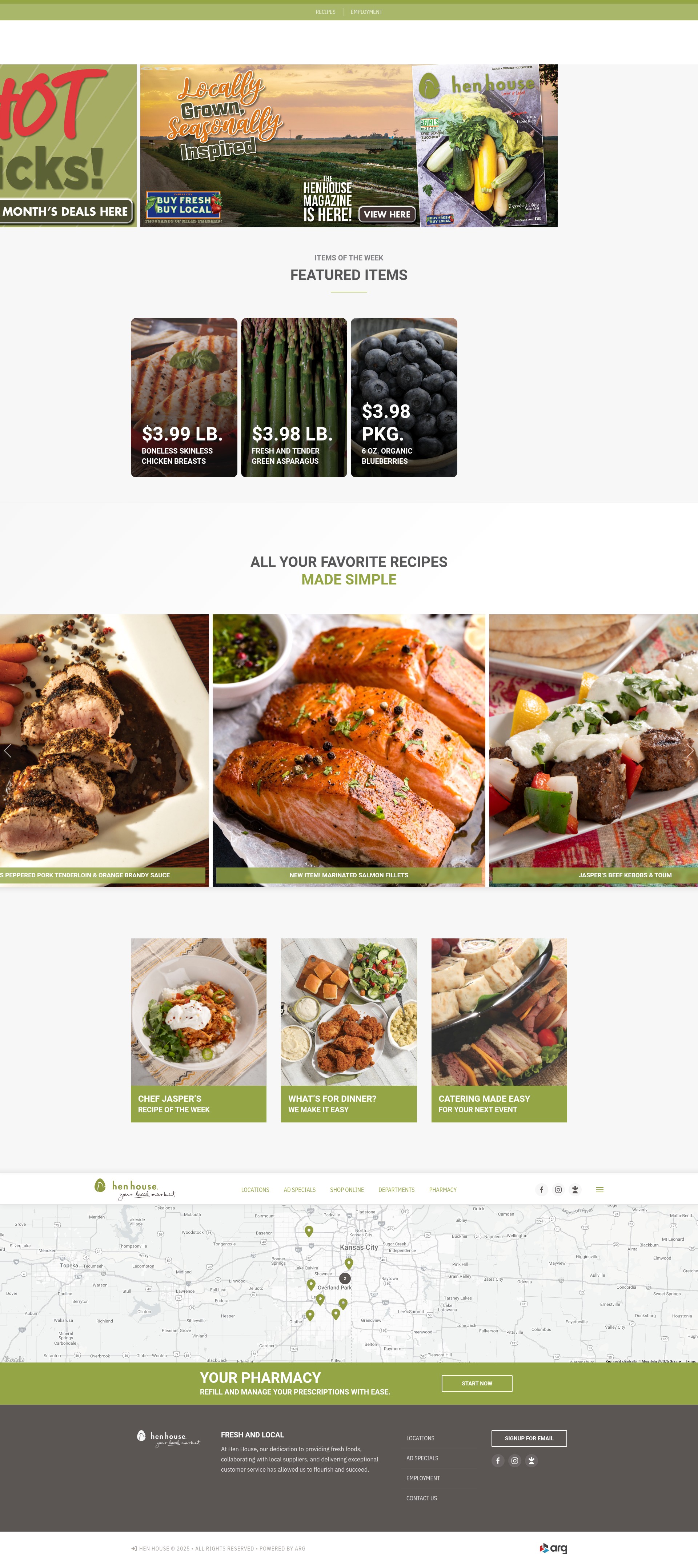 Screenshot of henhouse.com