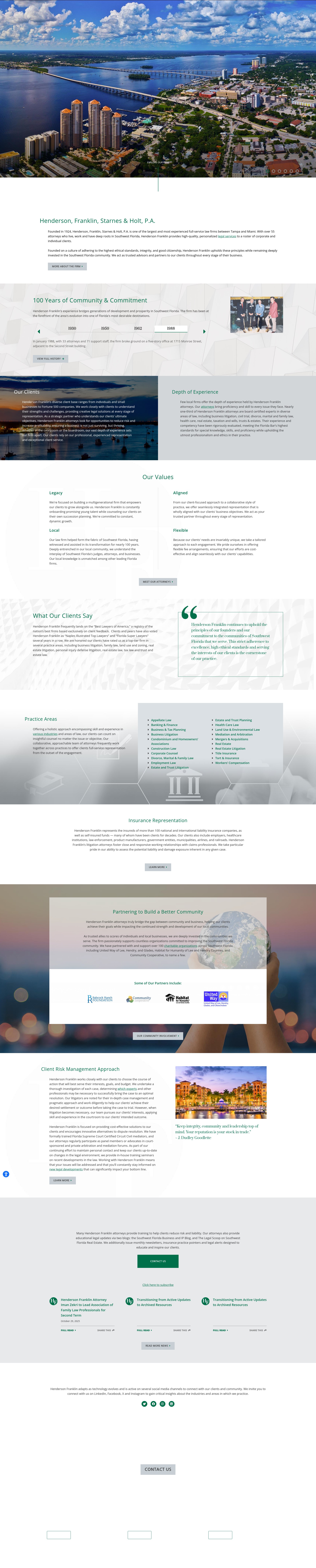 Screenshot of henlaw.com