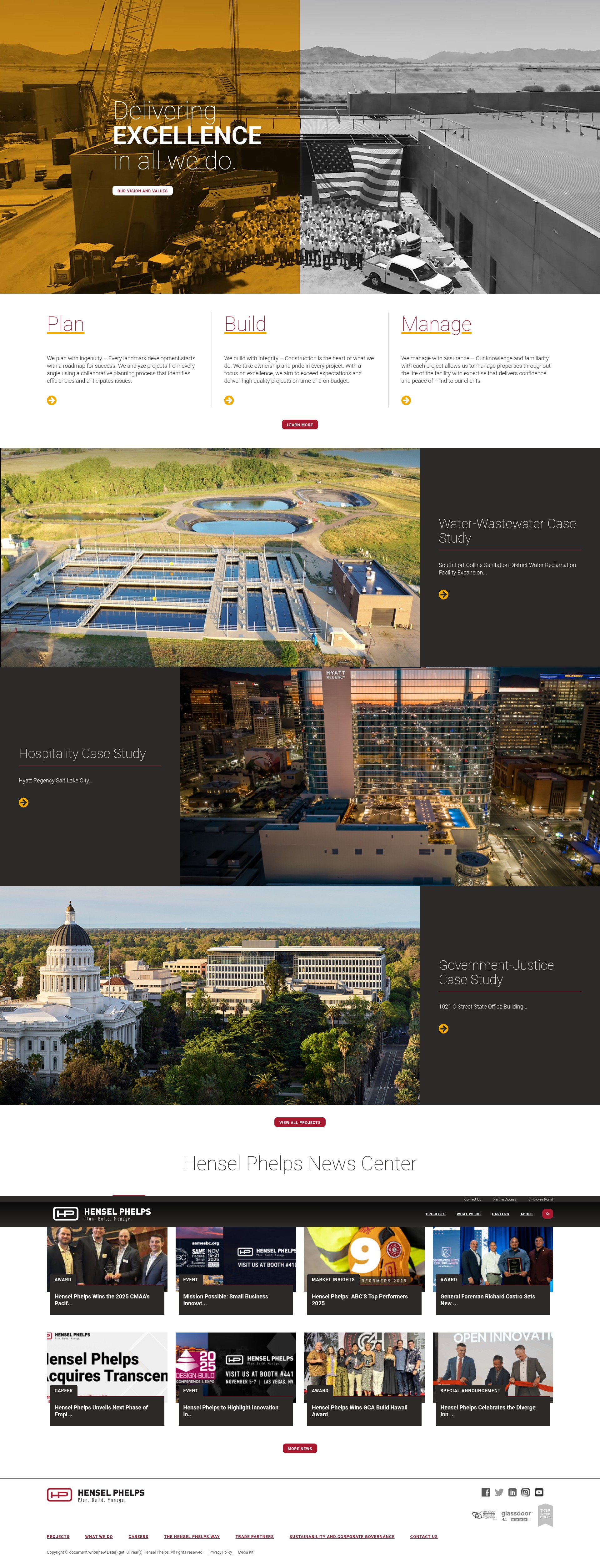 Screenshot of henselphelps.com