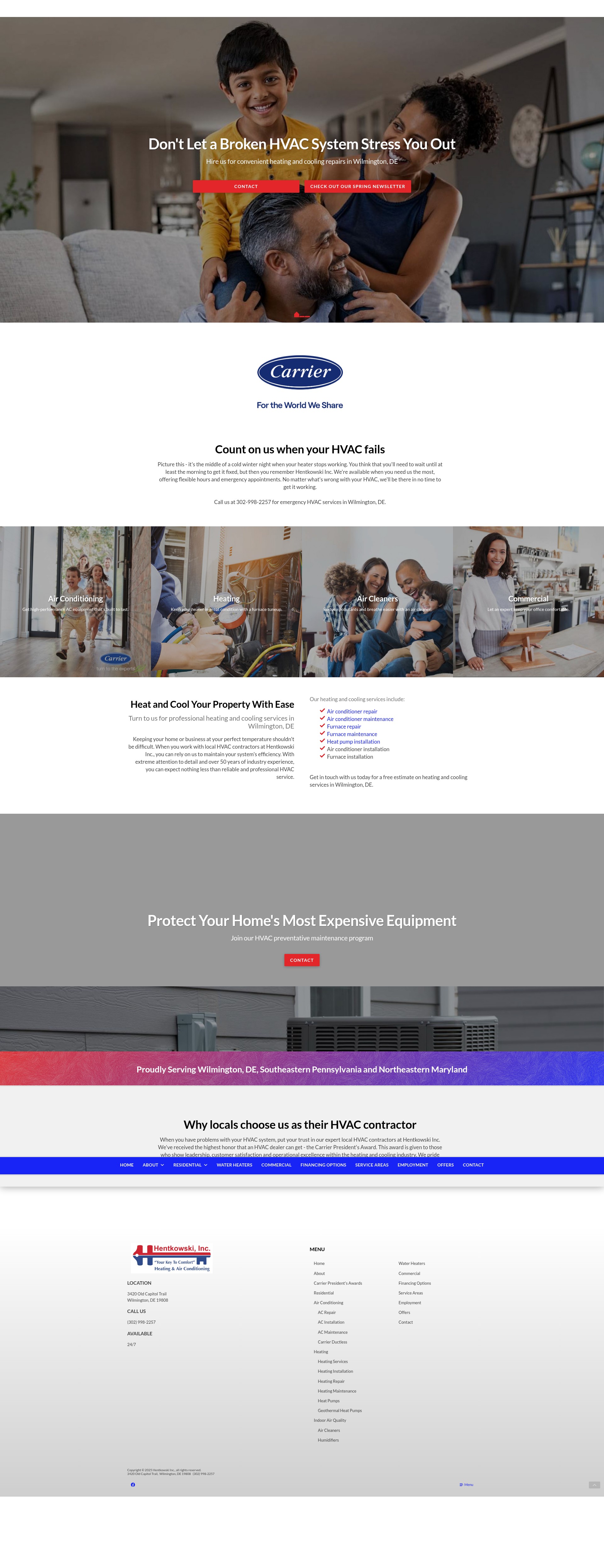 Screenshot of hentkowski.com