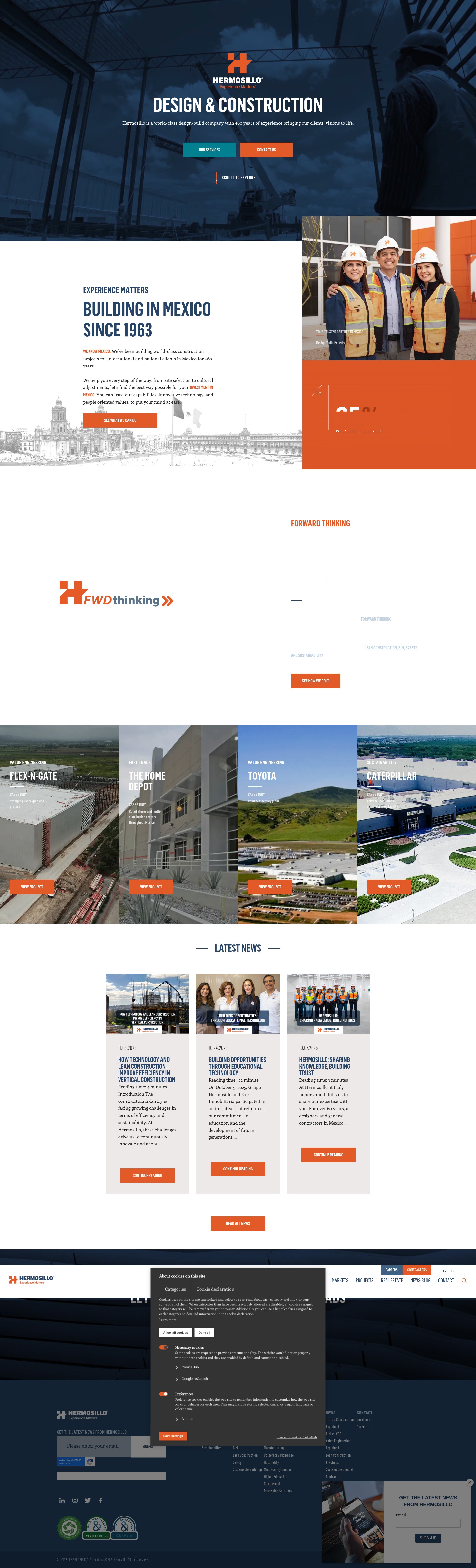 Screenshot of hermosillo.com
