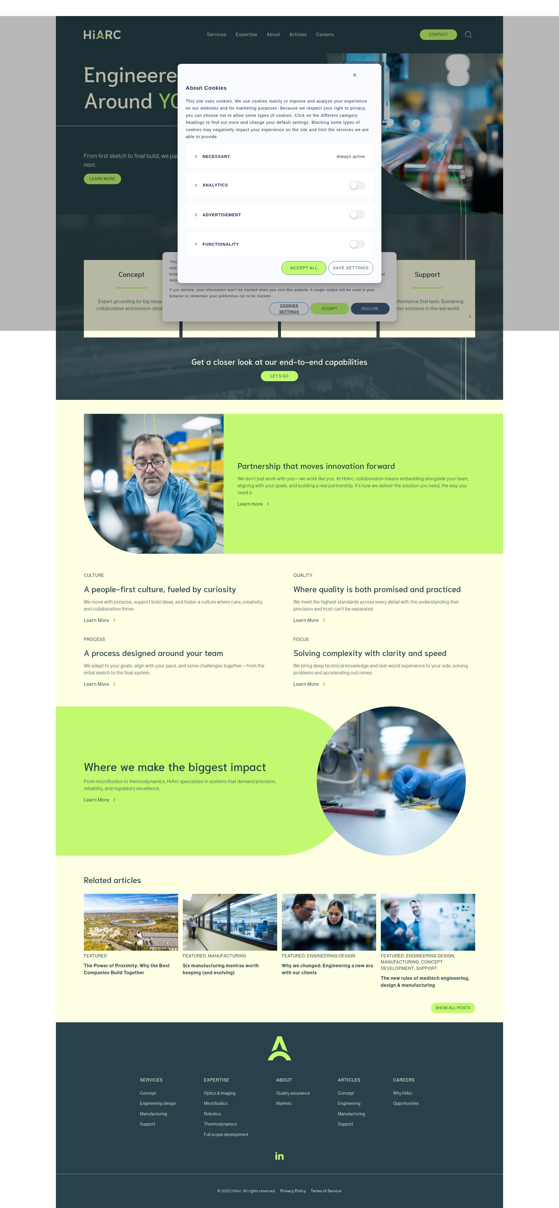 Screenshot of hiarc.inc
